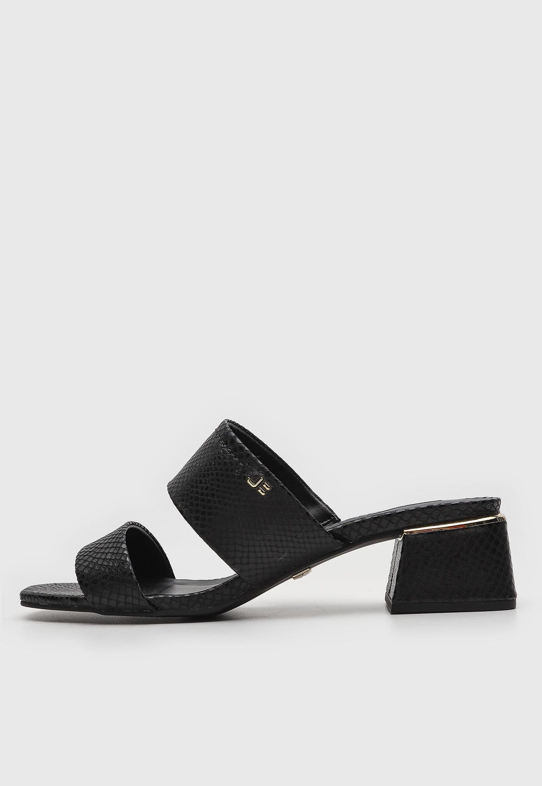 Tamanco Jorge Bischoff de Couro Snake