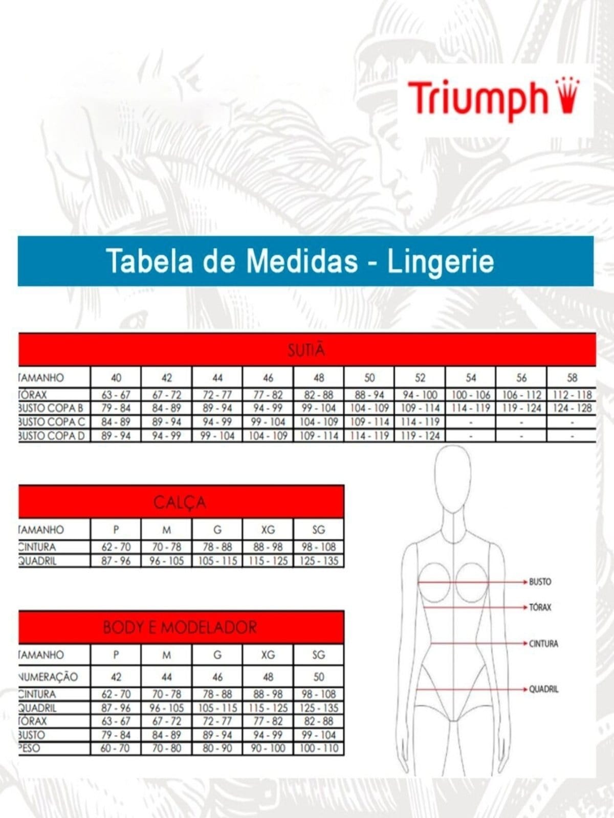 Vista 2 Kit com 3 Sutiãs sem Aro e sem Bojo N Triumph Compliment 24353 Taça B Triumph preto