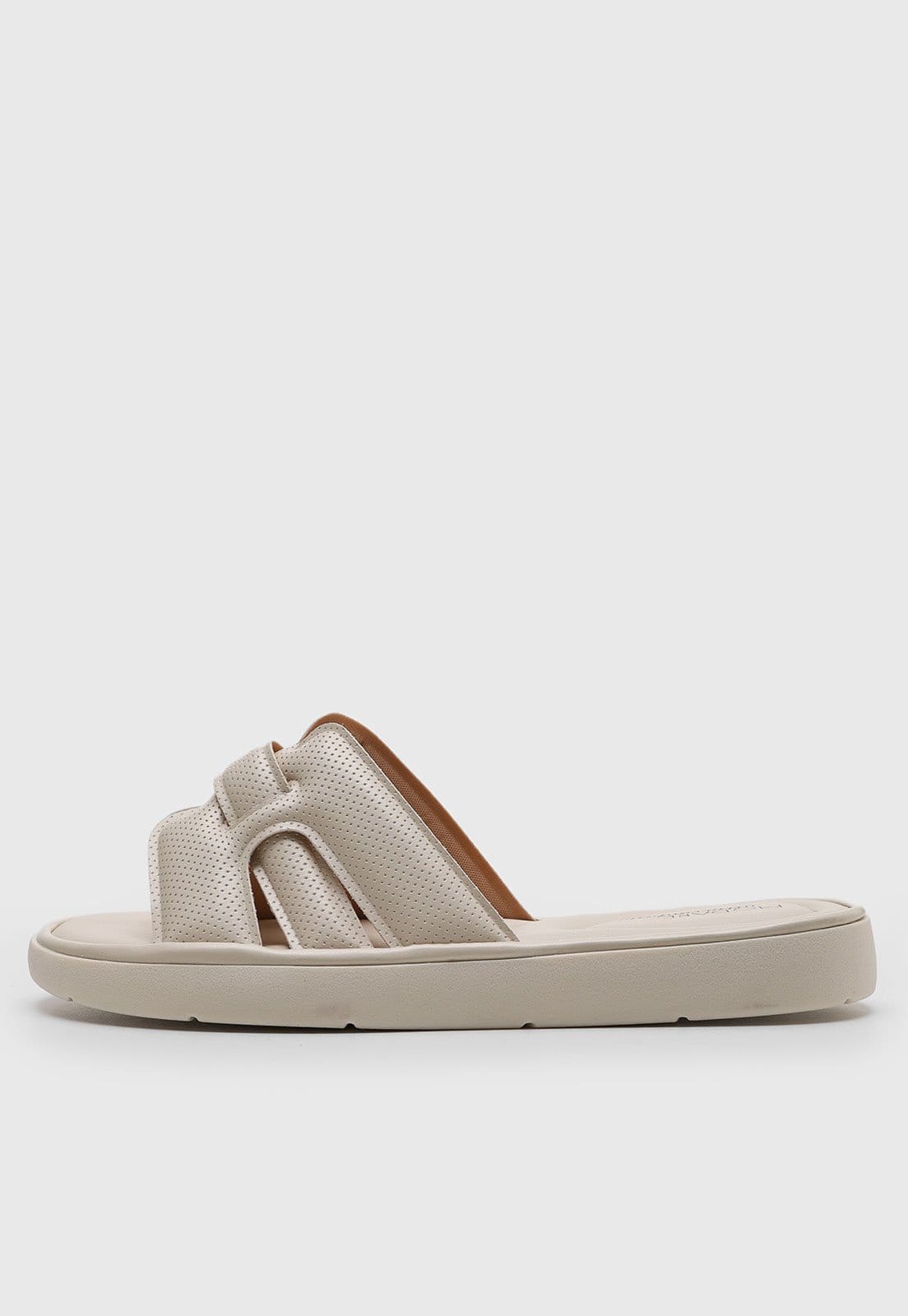 Vista principal Rasteira Modare Tira Perfuro Off-White MODARE off-white white