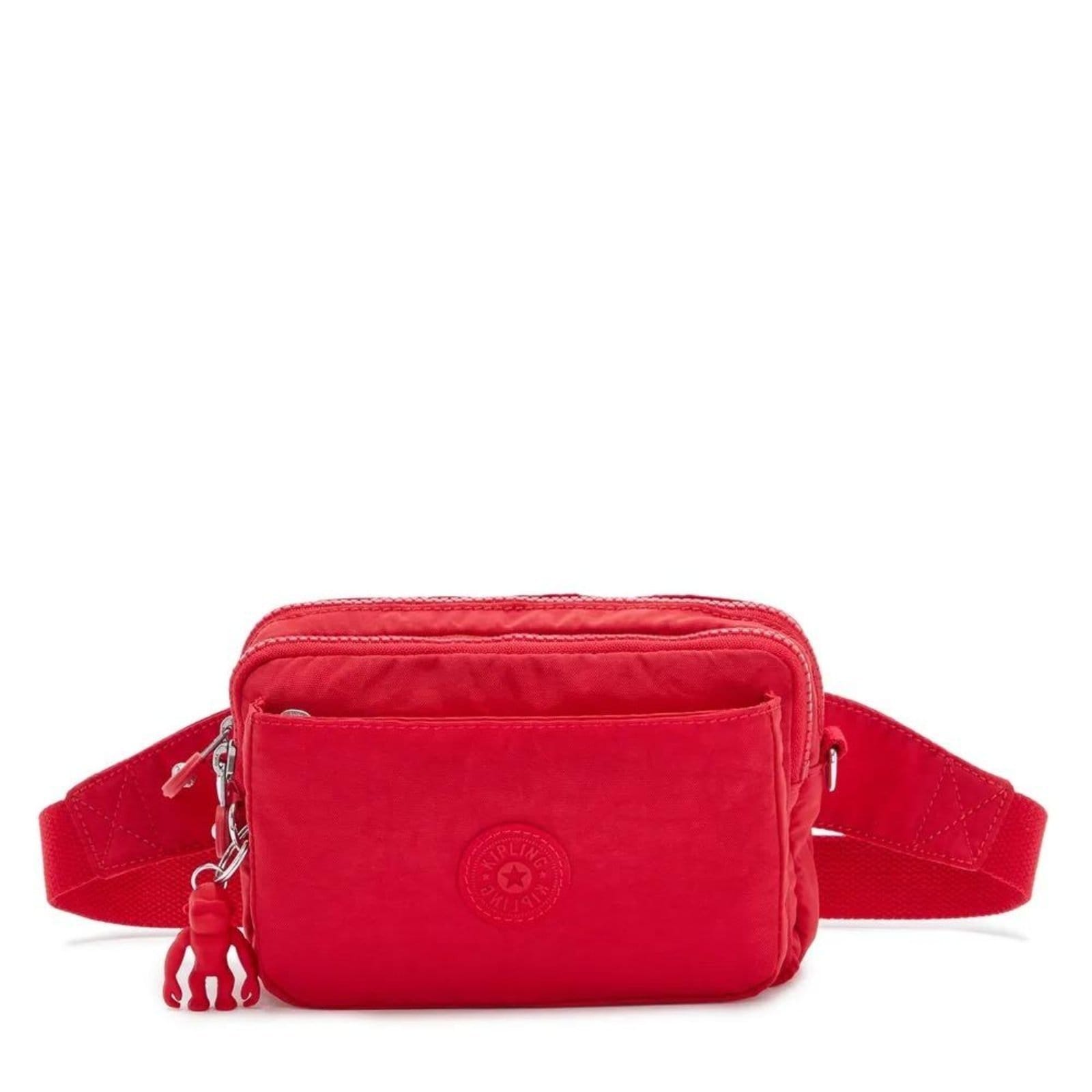 Bolsa Kipling Abanu Multi Red Rouge