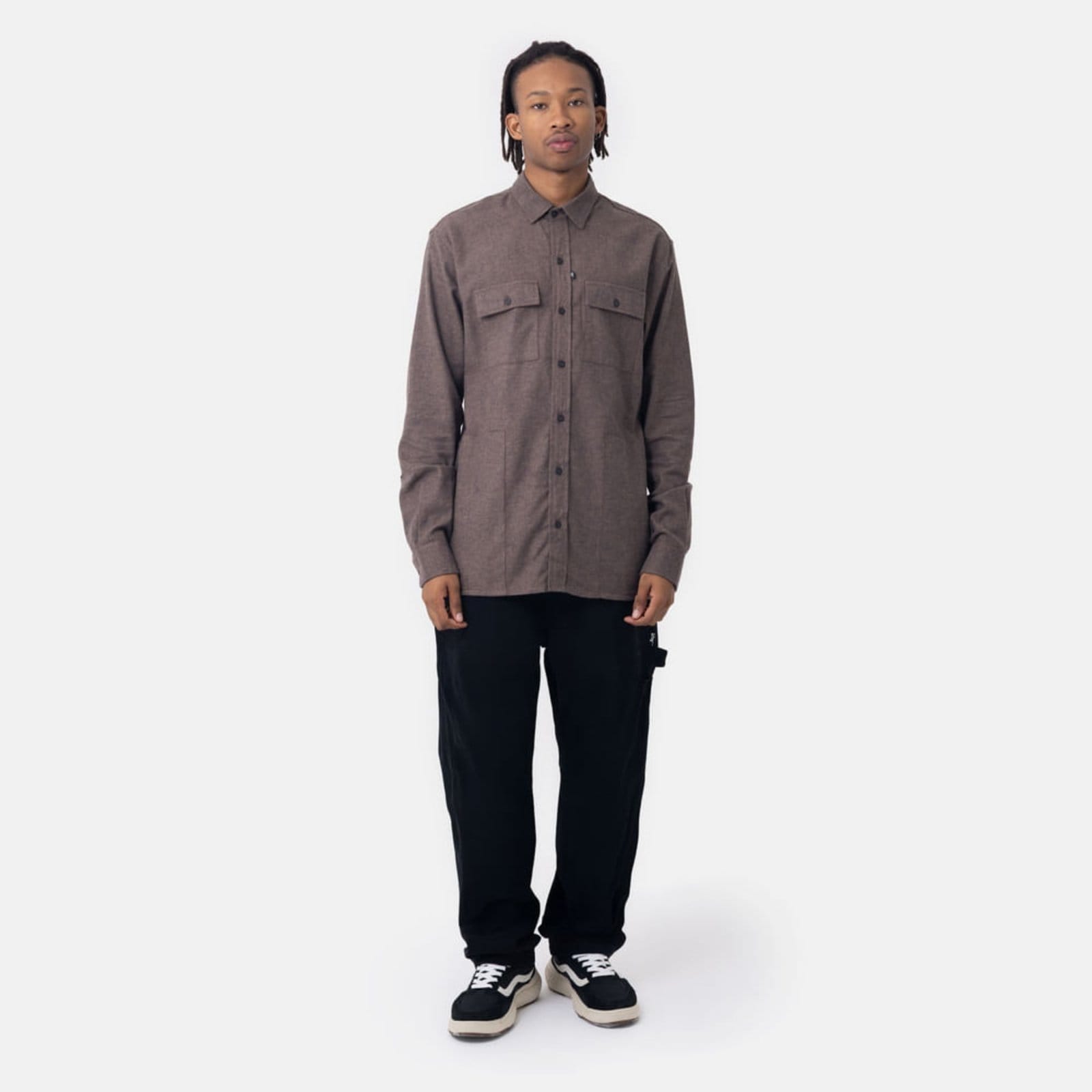 Vista 2 Camisa Lost Ml Lost marrom