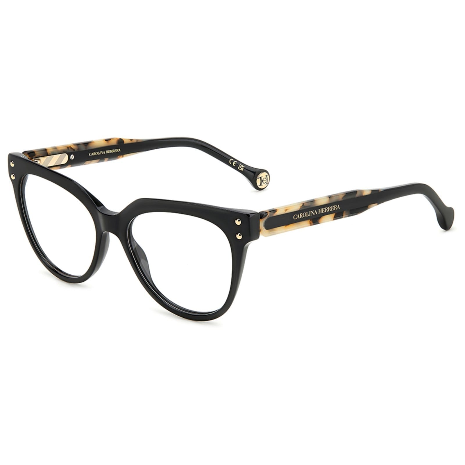 Vista 2 Armação de Óculos Carolina Herrera Her 0224 TCB Carolina Herrera preto