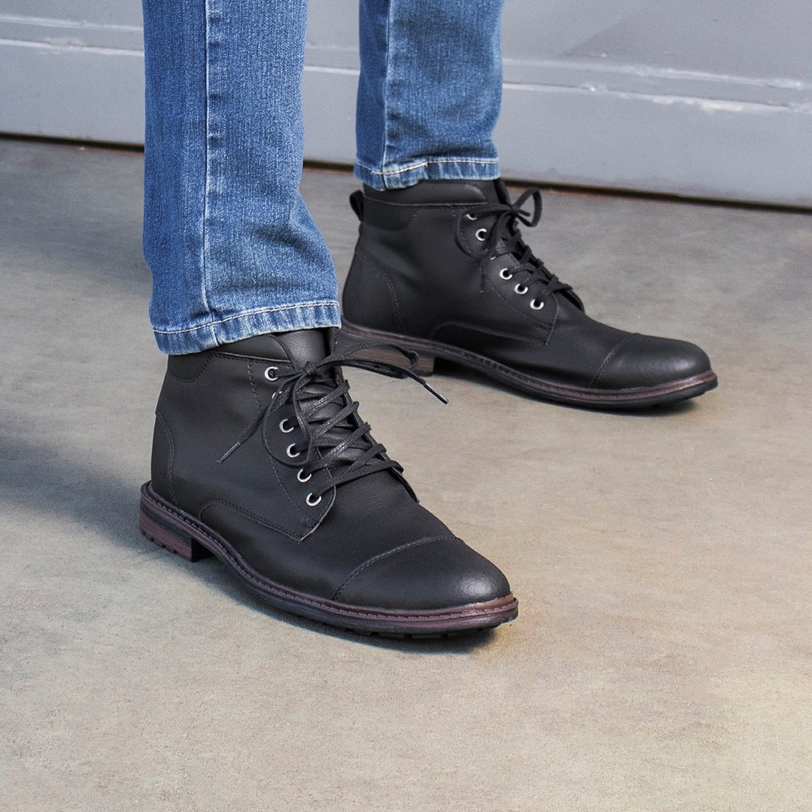 Bota Coturno Masculina Confortável Resistente