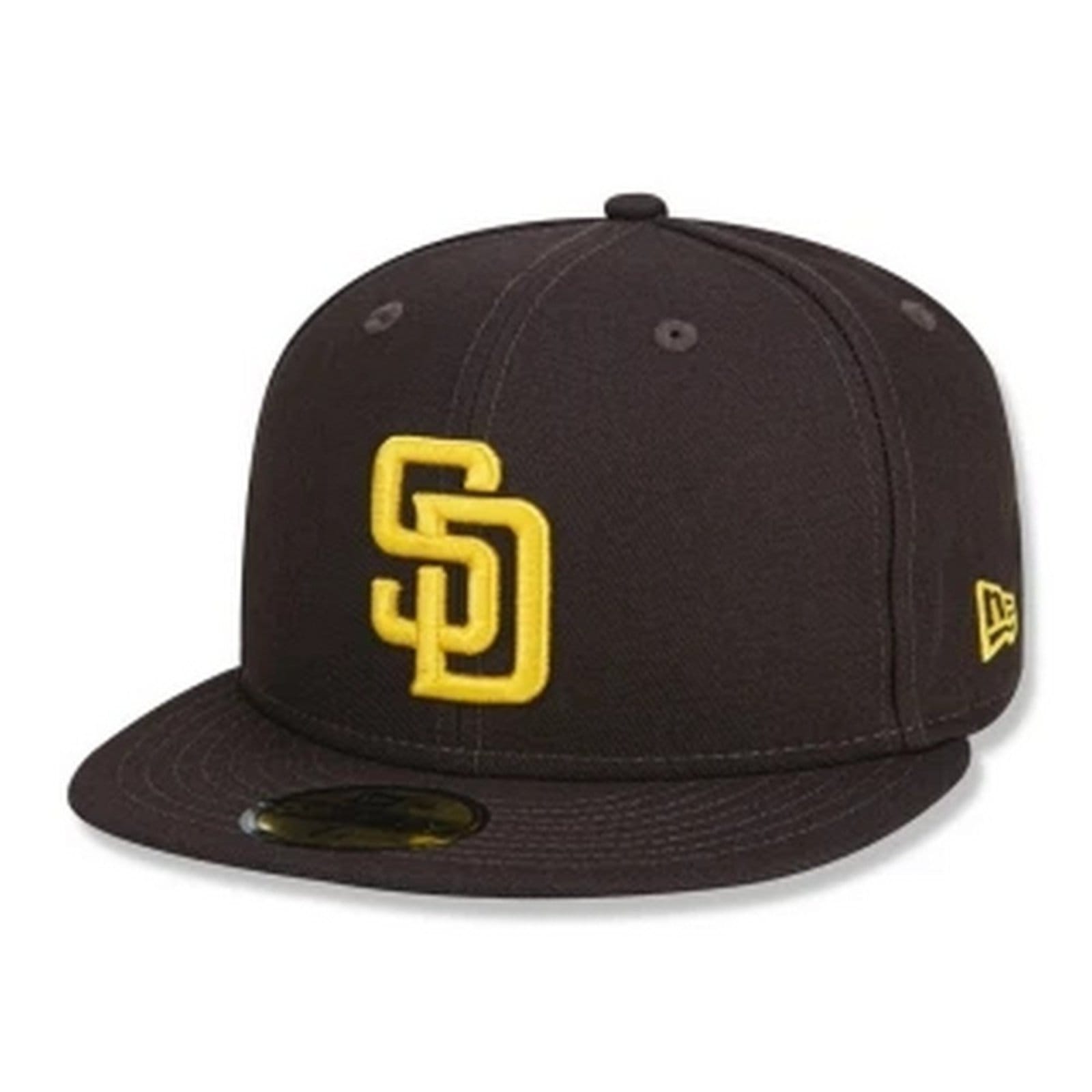 Vista principal Boné New Era 59fifty San Diego Padres Aba Reta Fitted new era marrom