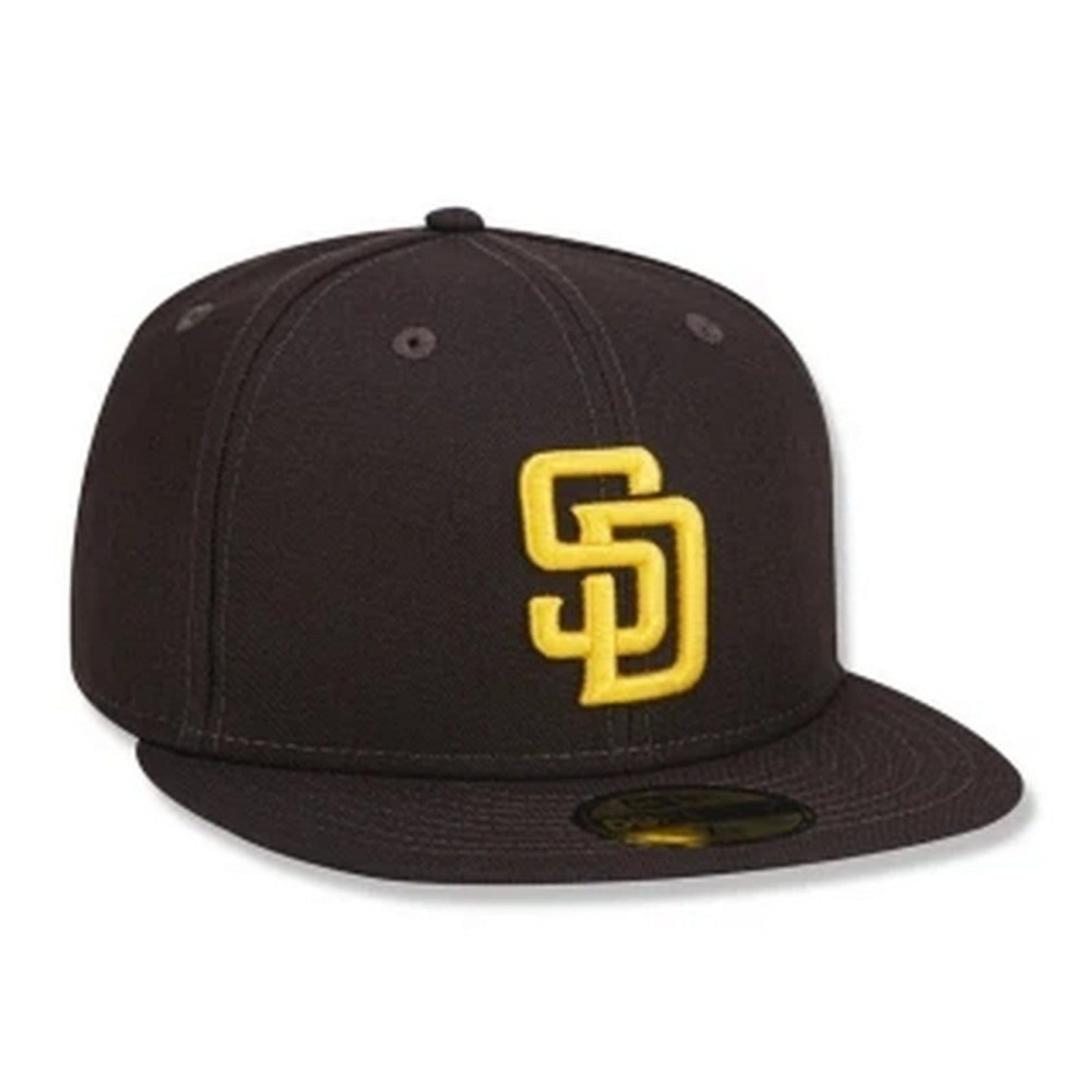 Vista 2 Boné New Era 59fifty San Diego Padres Aba Reta Fitted new era marrom