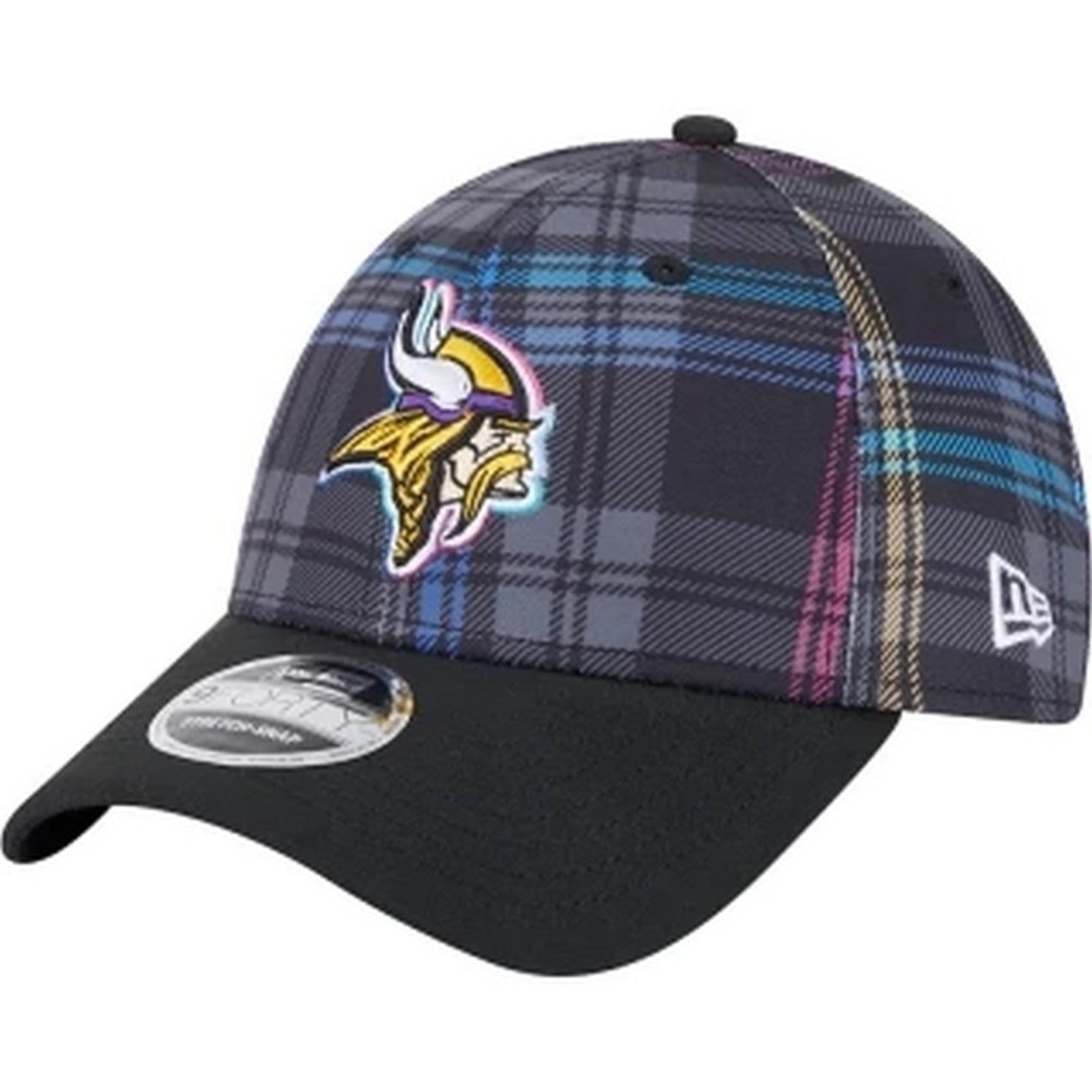 Vista principal Boné New Era 9FORTY Stretch Snap Minnesota Vikings NFL Crucial Catch 2024 new era multicolorido