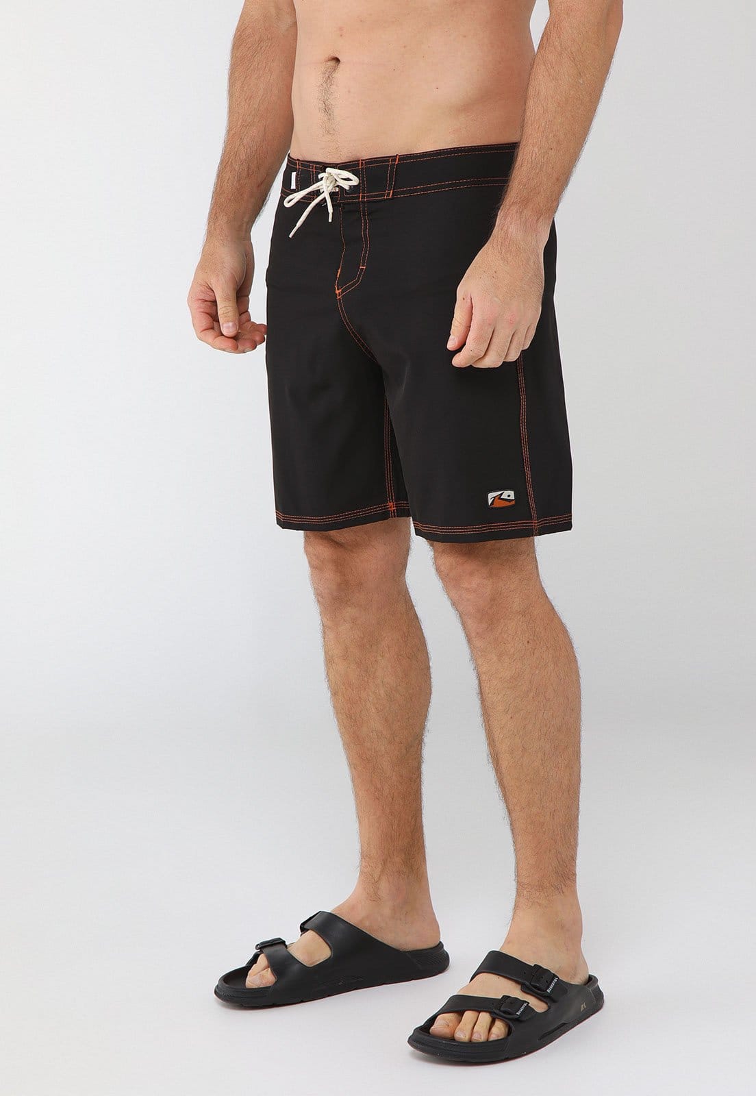 Vista principal Boardshort Masculino Rusty Color Box 18 Rusty preto