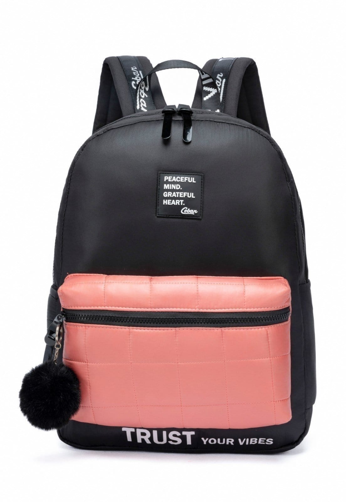 Mochila Coban Escolar Casual Faculdade Chaveiro