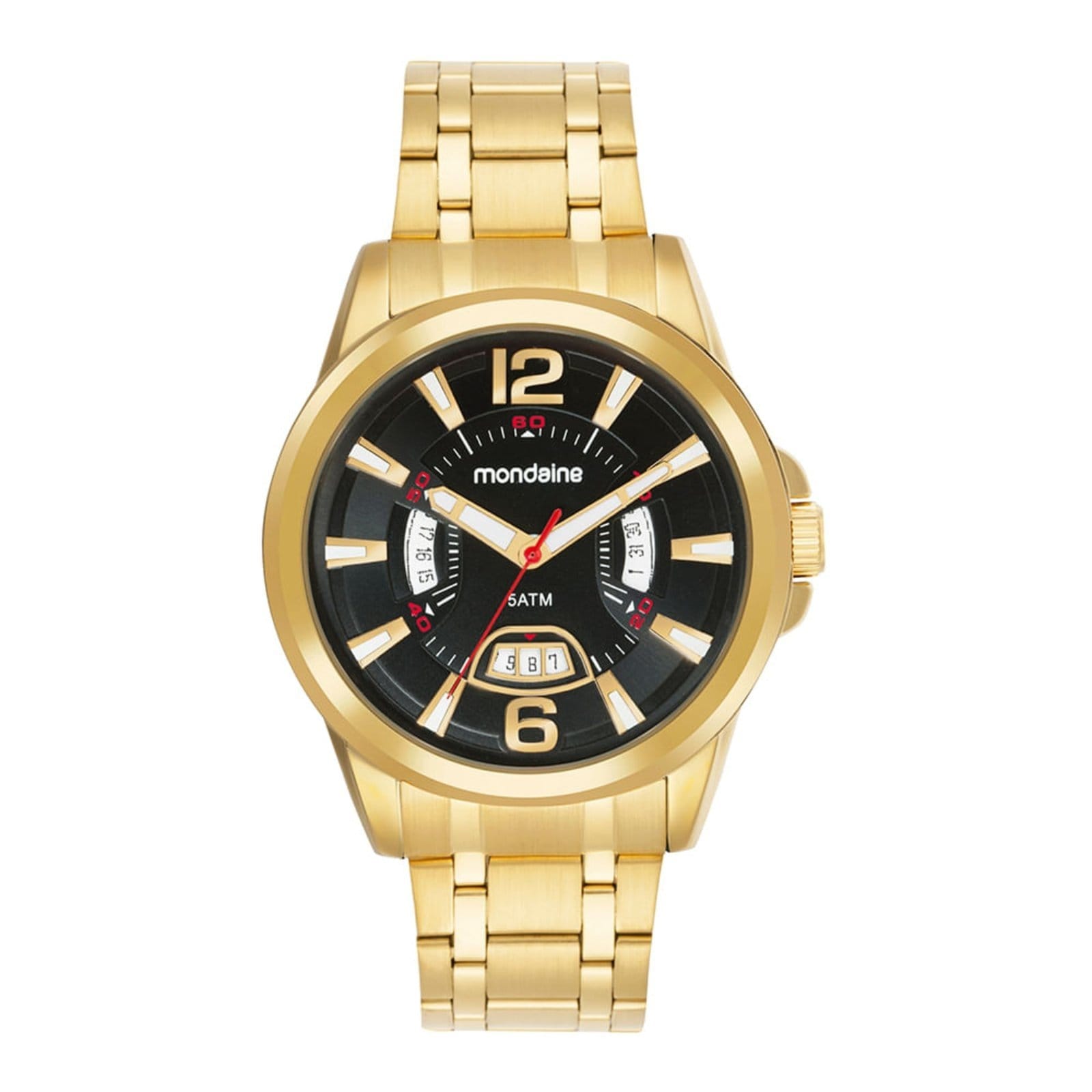 Relógio Masculino Mondaine Calendário