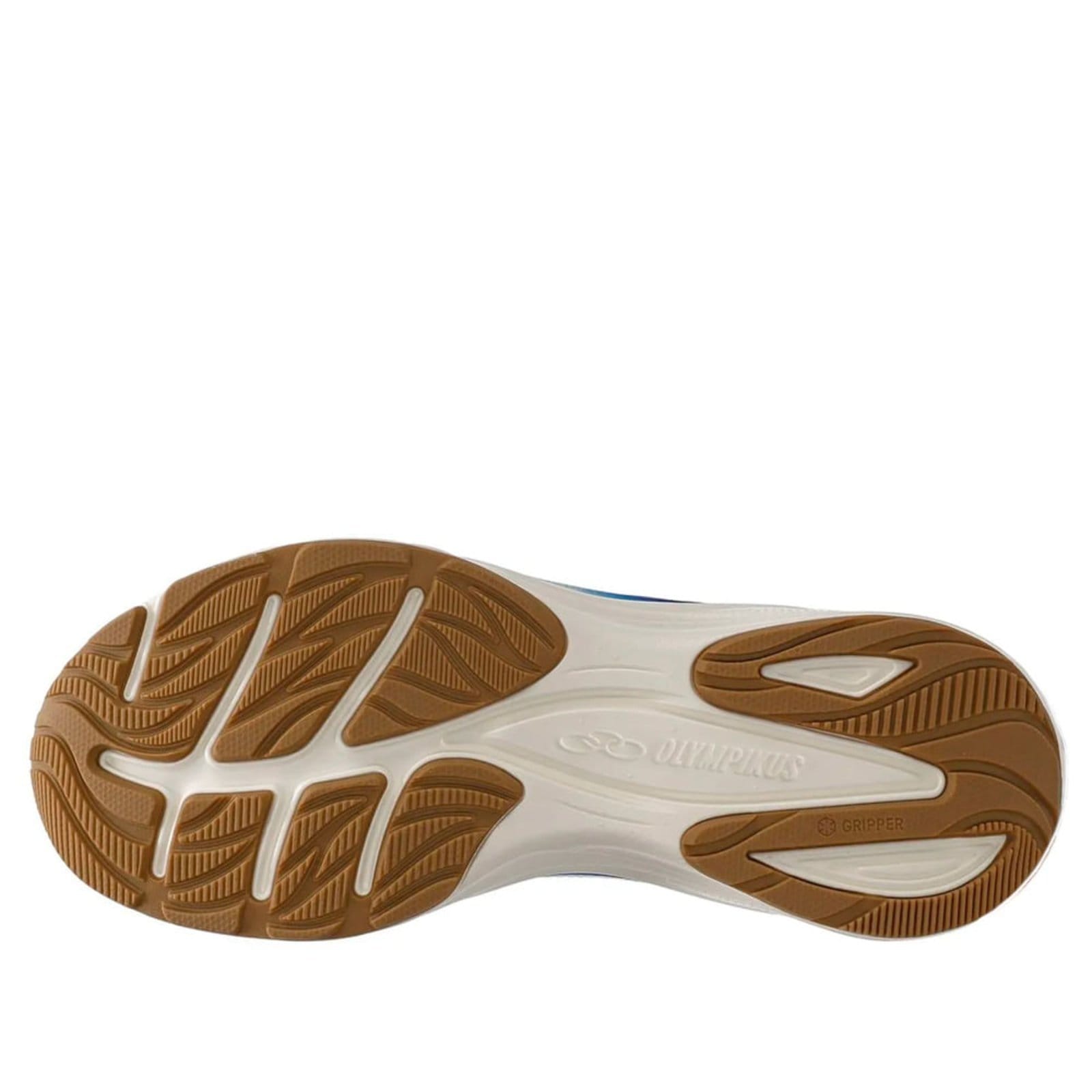 Vista 2 Tênis Feminino Olympikus Pride 4 Branco/Azul OLYMPIKUS branco azul