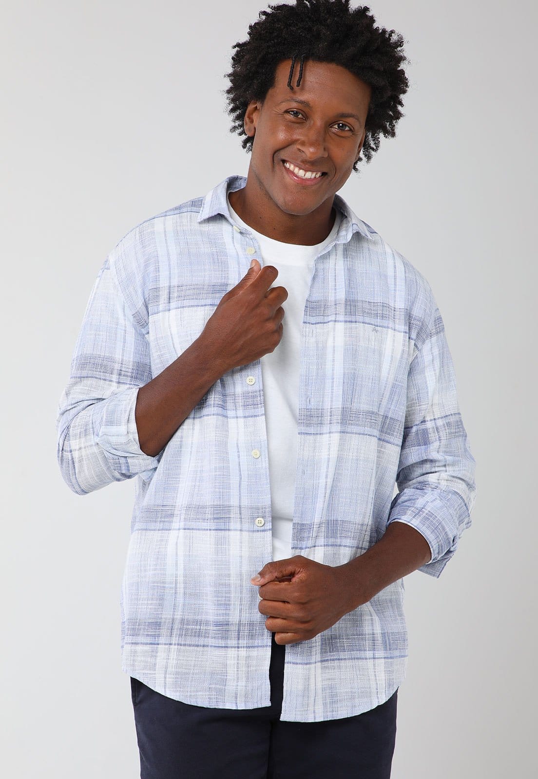 Camisa Masculina Aramis Xadrez