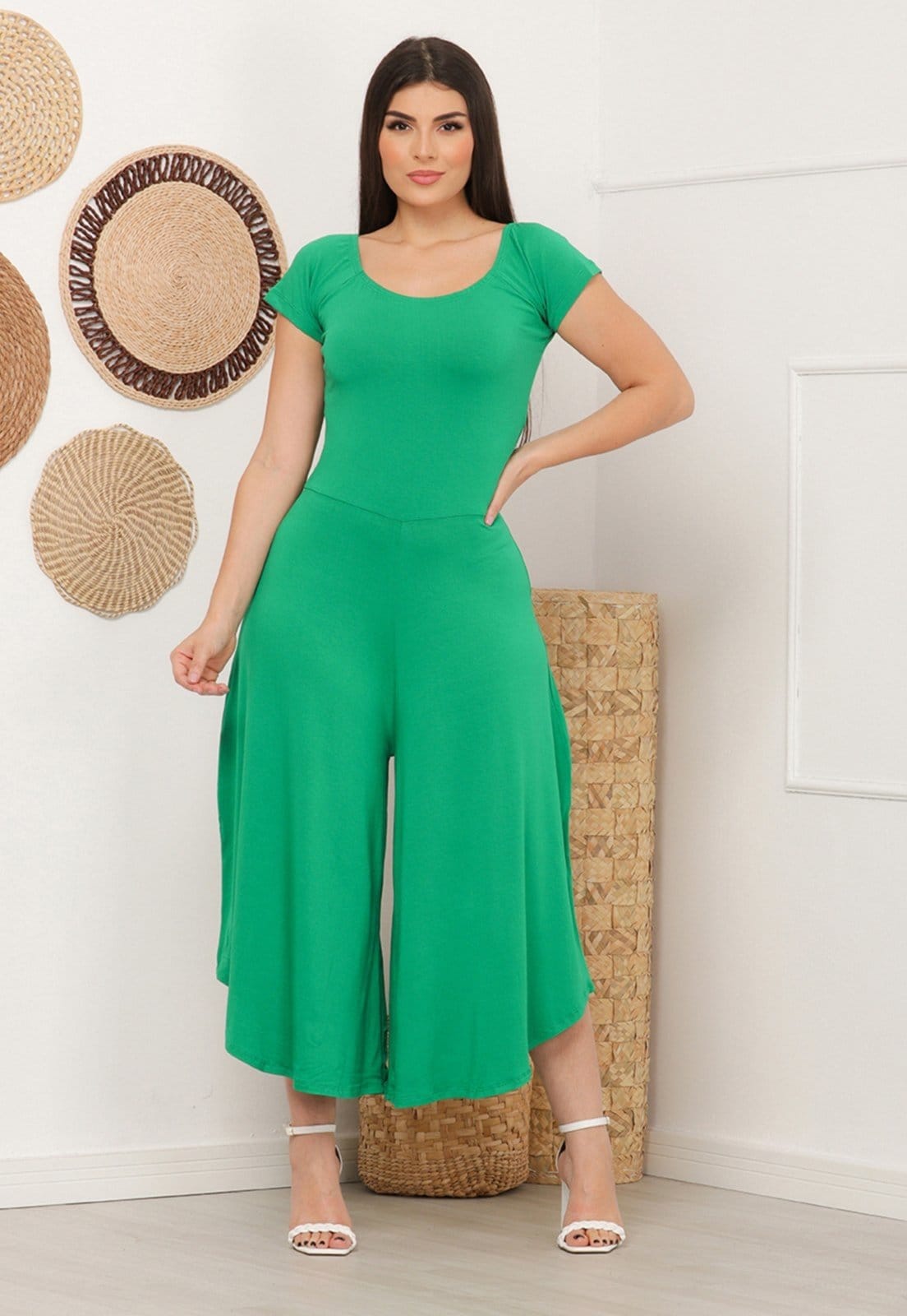 Macacão Ciganinha Pantacourt M/C B'Bonnie Layla Bandeira