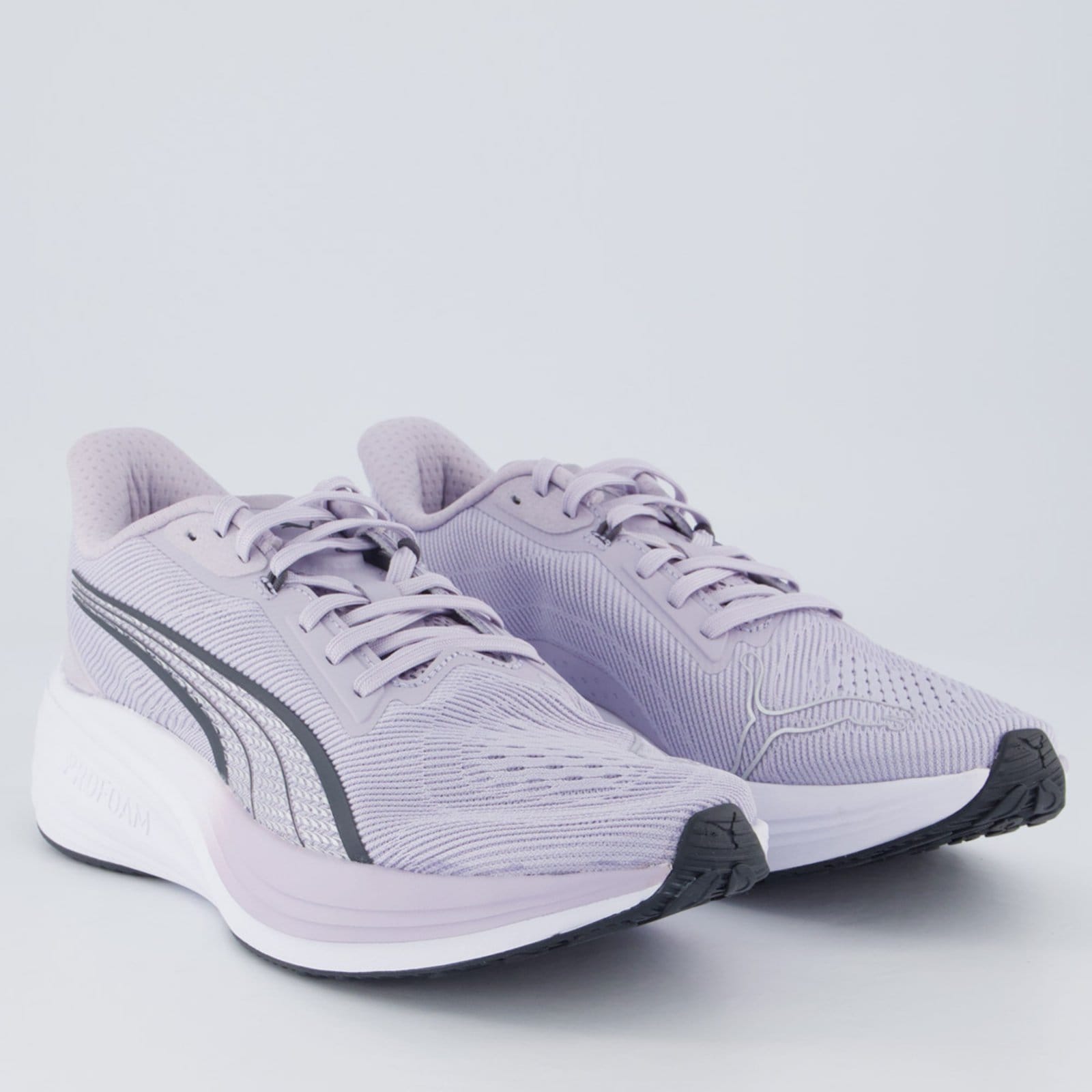 Vista 2 Tênis Puma Darter Pro Feminino Lilás Puma roxo
