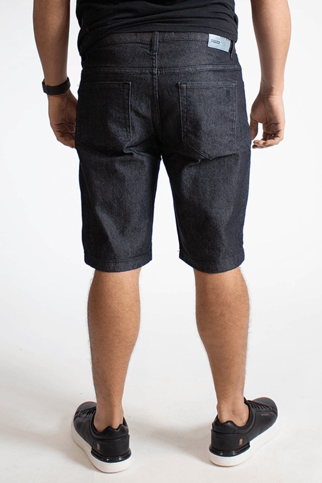 Vista 2 Bermuda Jeans Masculina Stark Básica Polo Wear Polo Wear preto