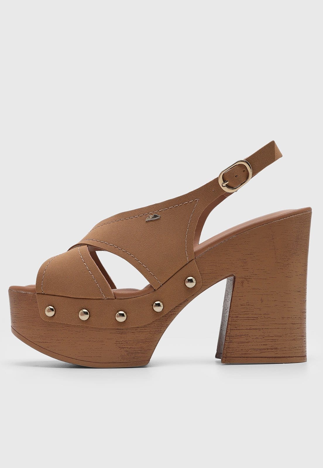 Sandália Feminina Dakota Salto Médio Tiras Cruzadas