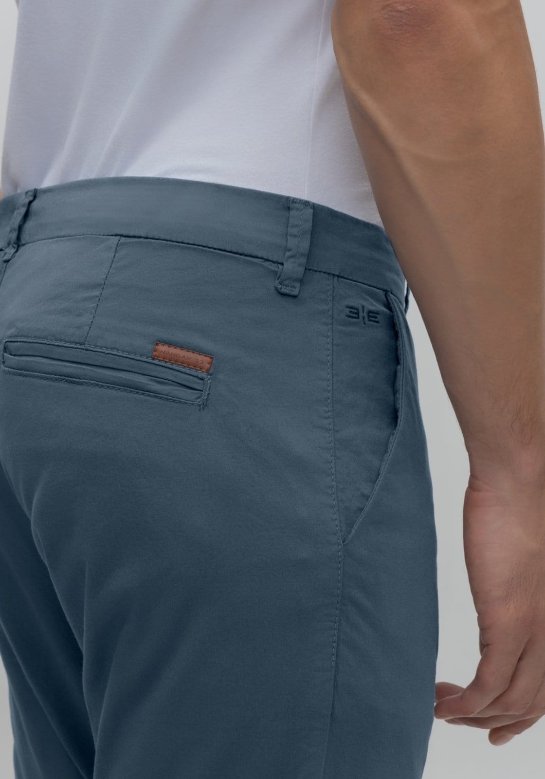 Calça Skinny Chino Em Sarja Com Elastano Turbohélice - 2