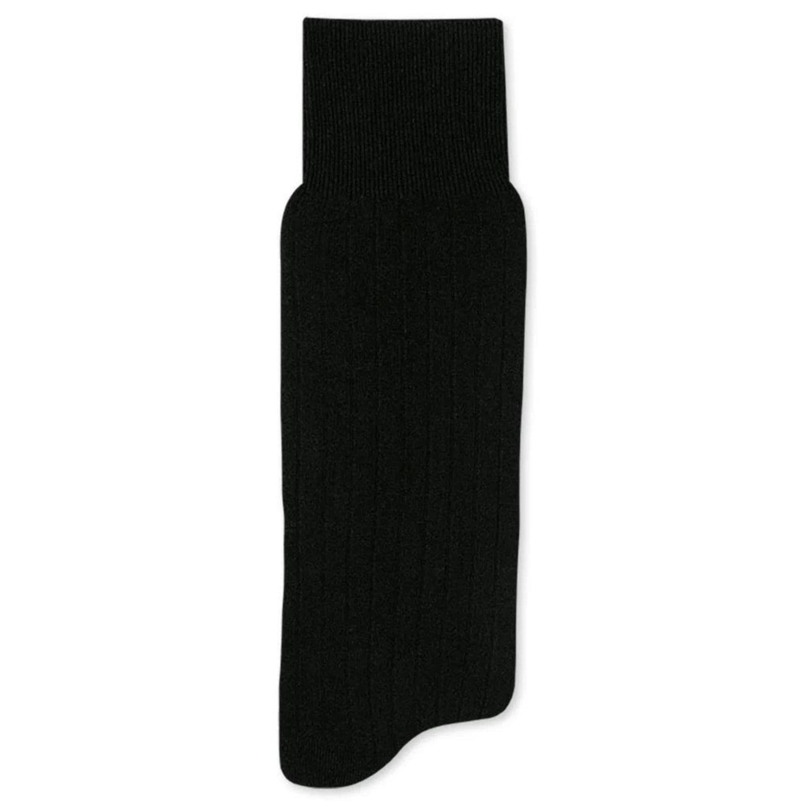 Meia Social Cano Longo Mash Poliamida Punho Canelada Azul marinho