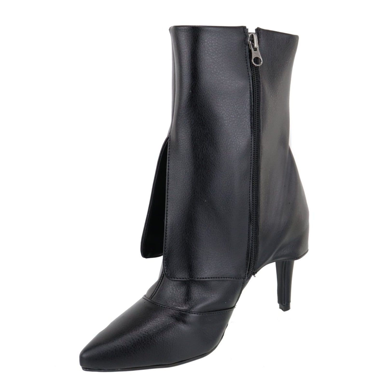 Bota Feminina Sete Sales Estilo Botinha Capa Bico Fino 1795