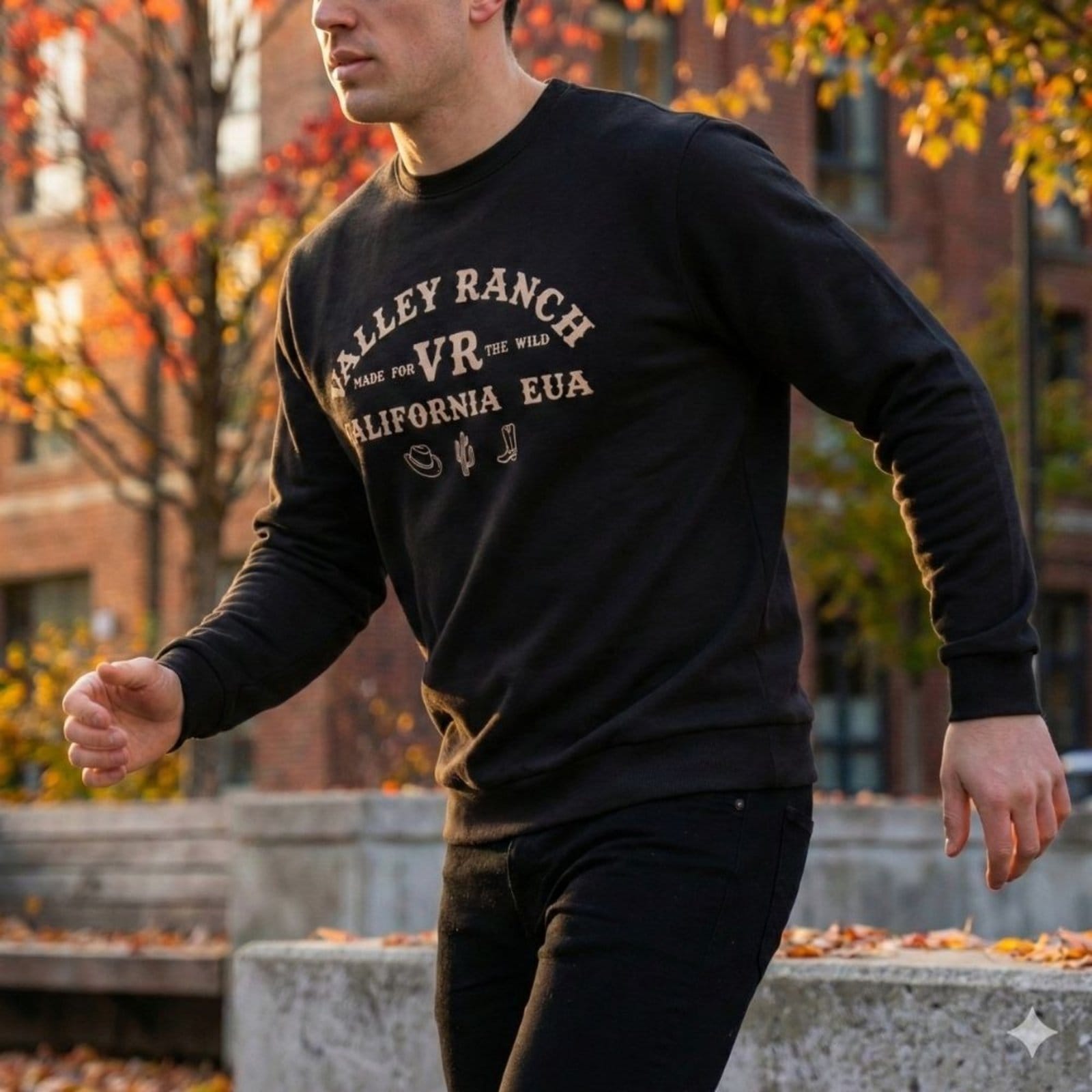 Moletom Masculino Desayner Estampa Country