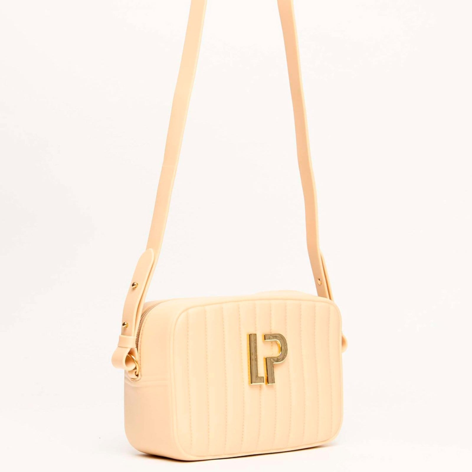 Vista principal Bolsa Crossbody Easy Lança Perfume Gomos Ve25 Feminino Easy Lança perfume bege