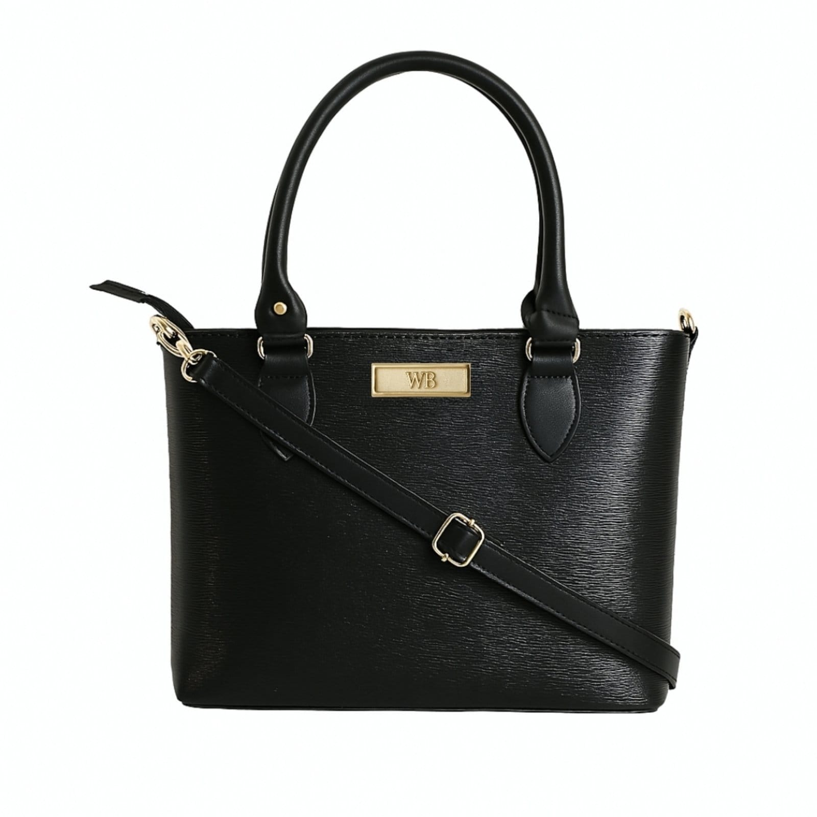 Vista principal Bolsa Feminina Willibags Elegante Com Divisórias E Alça Transversal WILLIBAGS preto