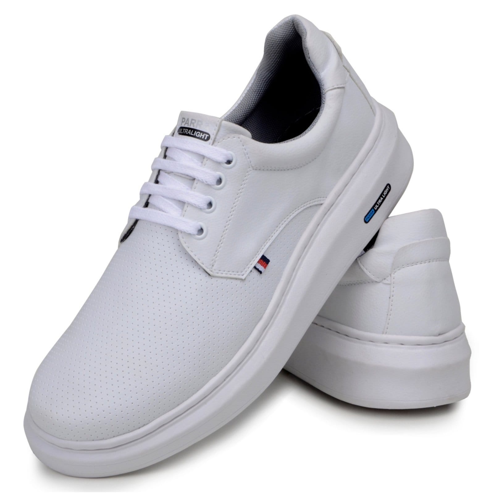 Tenis Sapatenis Casual Yes Basic Couro com Cadarço Confortável Masculino