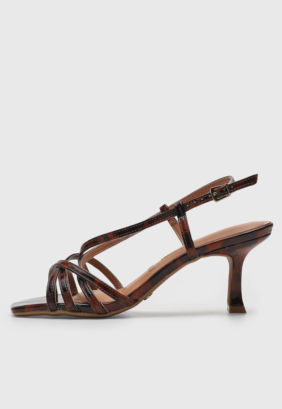 Sandália Feminina Vizzano Tiras Salto Médio