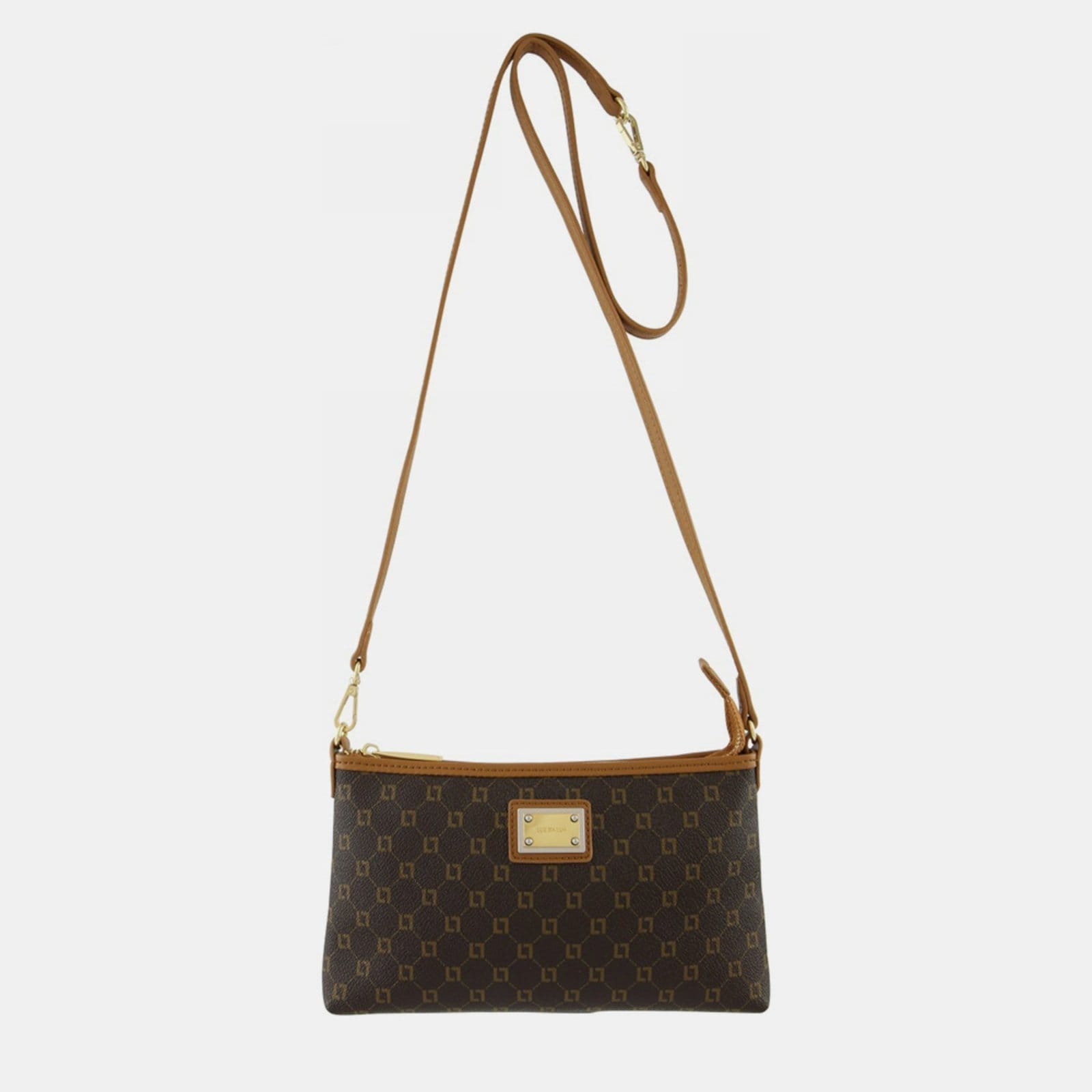 Vista 2 Bolsa Monograma Mocca Pequena- 10001000 Luz Da Lua Marrom Luz Da Lua marrom mocca