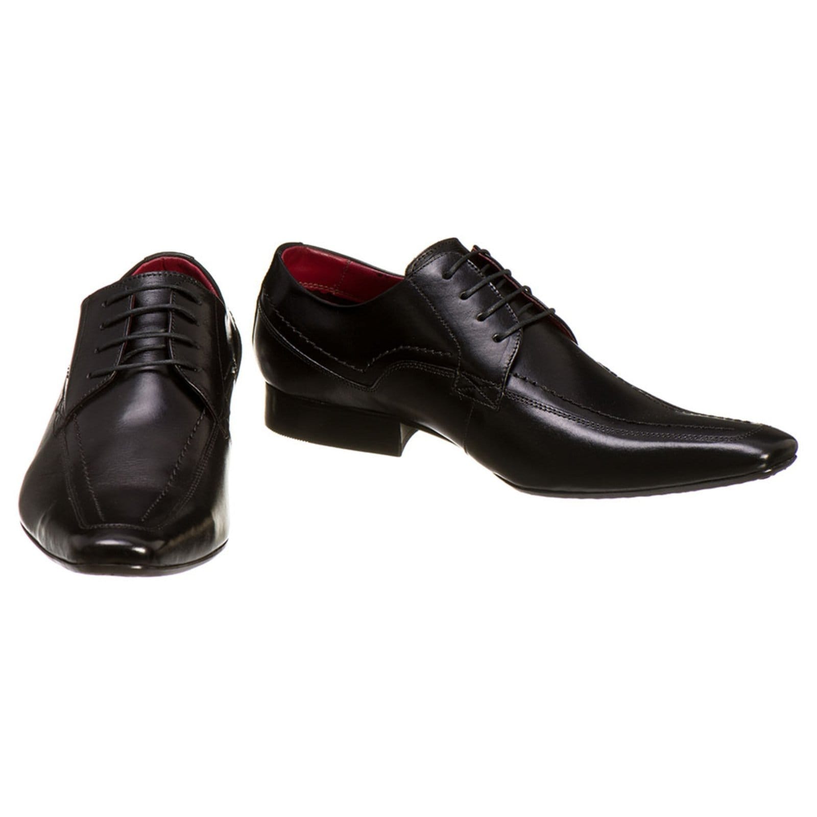 Vista 2 Sapato Social Malbork em Couro Estilo Italiano 029P Malbork preto