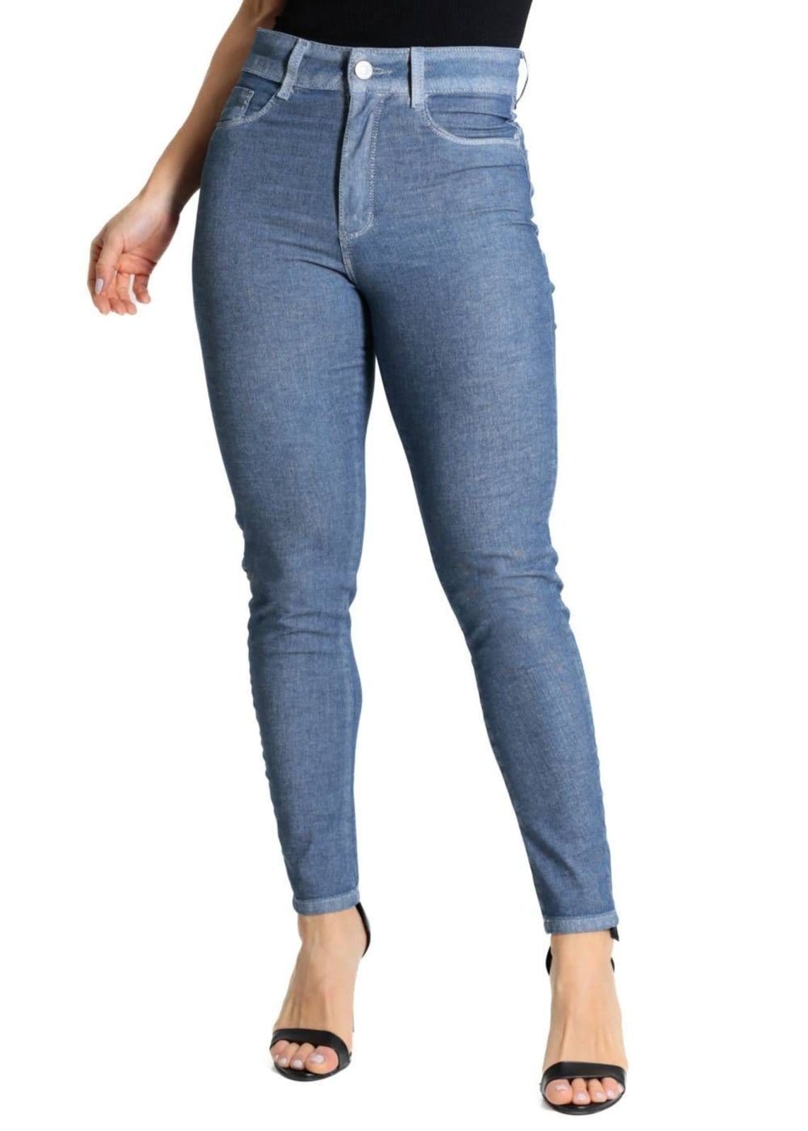 Vista principal Calça Jeans Sawary Push Up - 280533 Sawary azul
