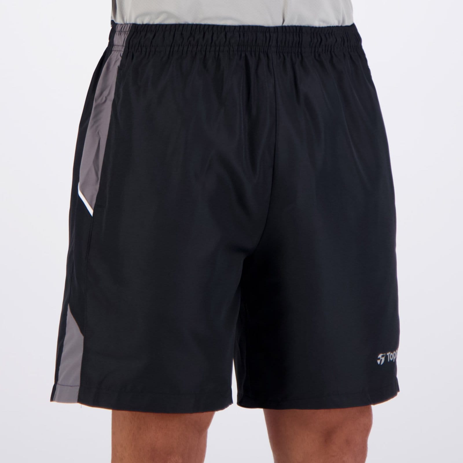 Vista 2 Bermuda Topper Trend Preta Topper preto