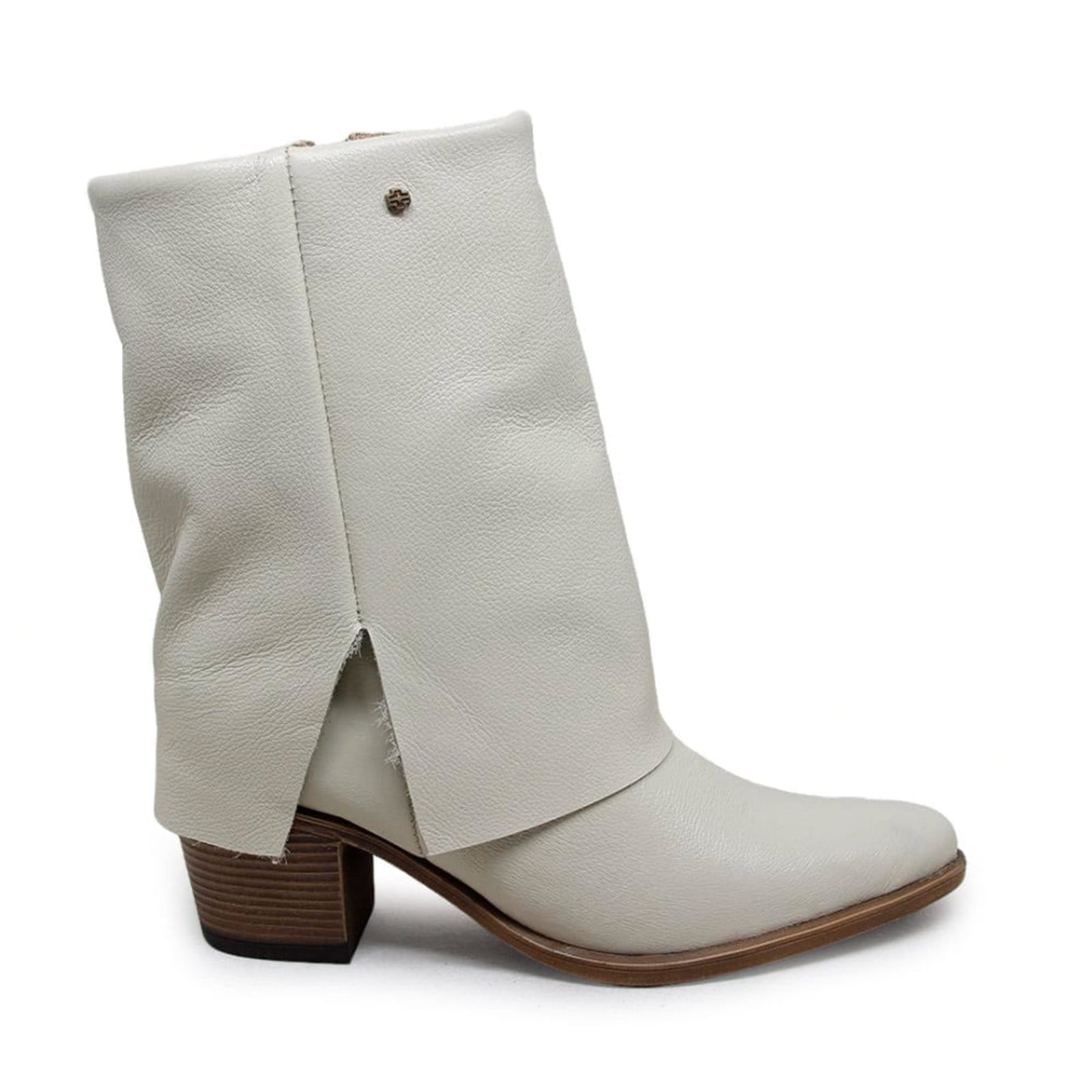 Vista principal Bota Nashville Couro Cristal - NAS005 Perlatto off-white