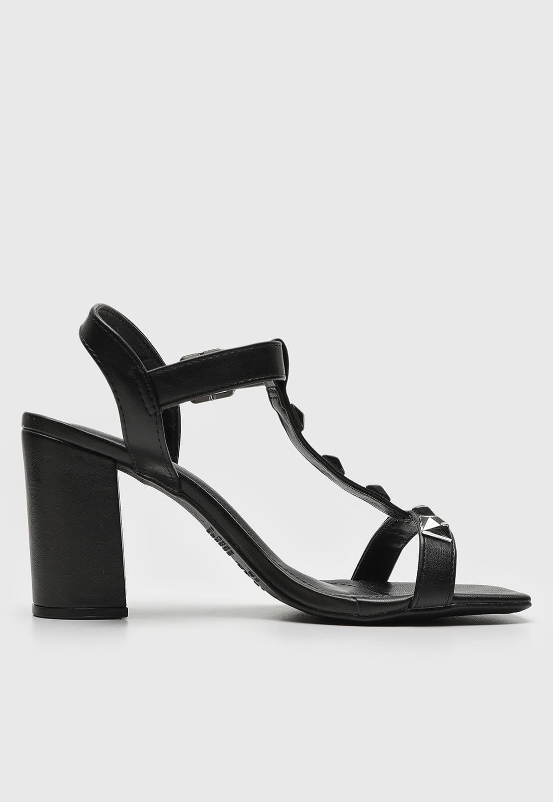 Vista 2 Sandália Via Marte Aplicação Preta VIA MARTE preto