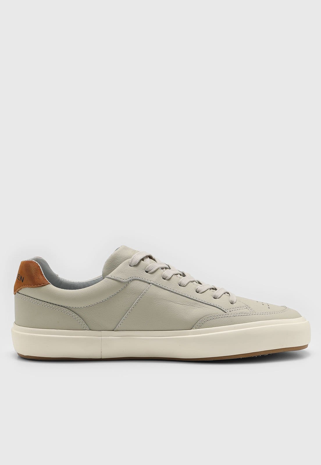 Vista 2 Tênis Masculino Osklen Float Couro Off-White Osklen off-white white