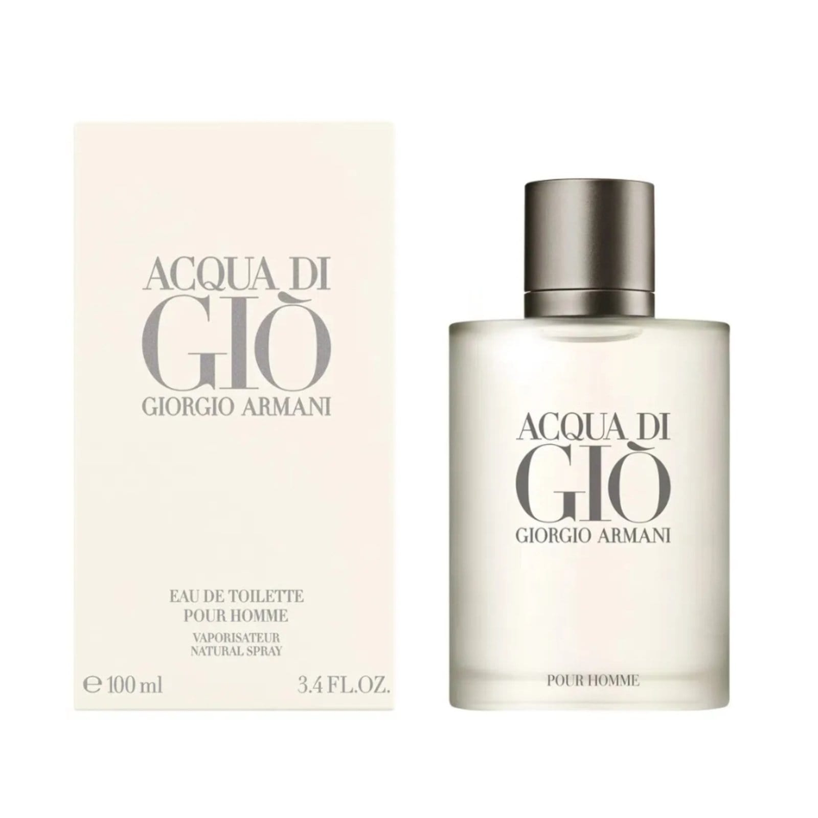 Vista 2 Perfume Armani Acqua Di Gio Eau de Toilette Masculino Giorgio Armani off-white