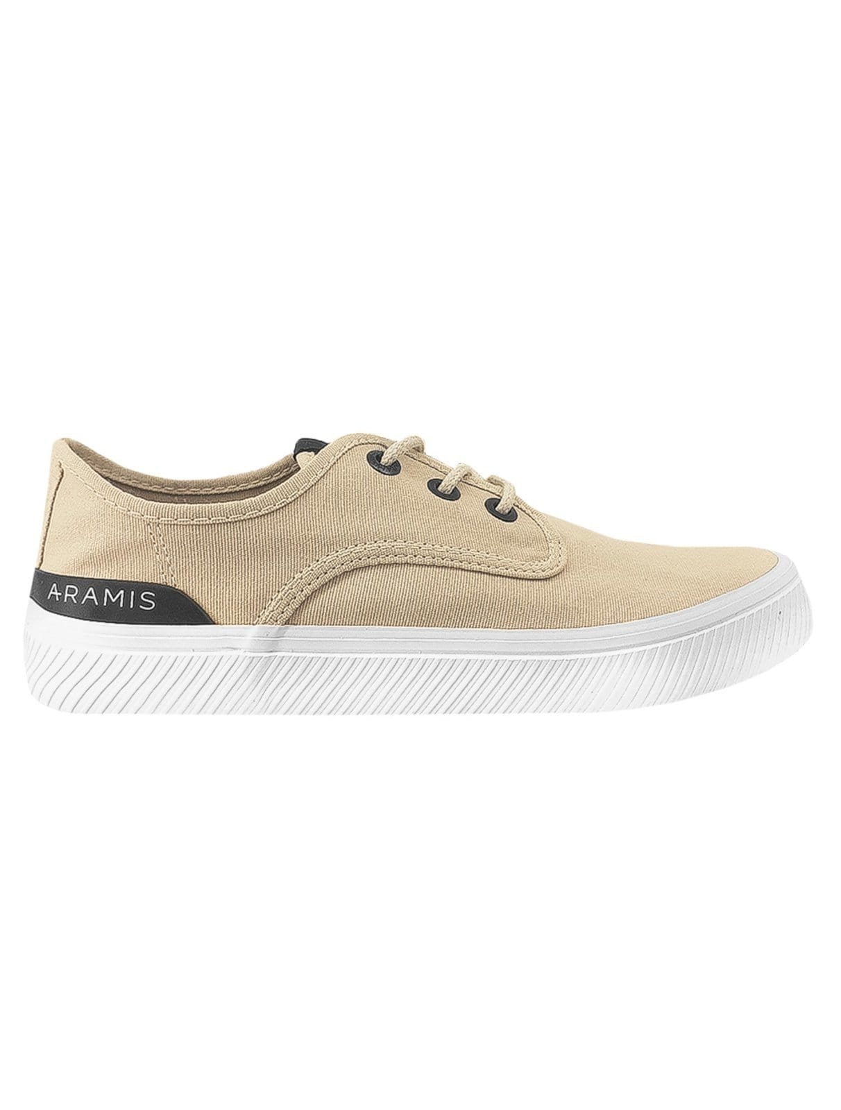 Vista principal Tênis Aramis Masculino Daily Dock Canvas Areia Aramis off-white