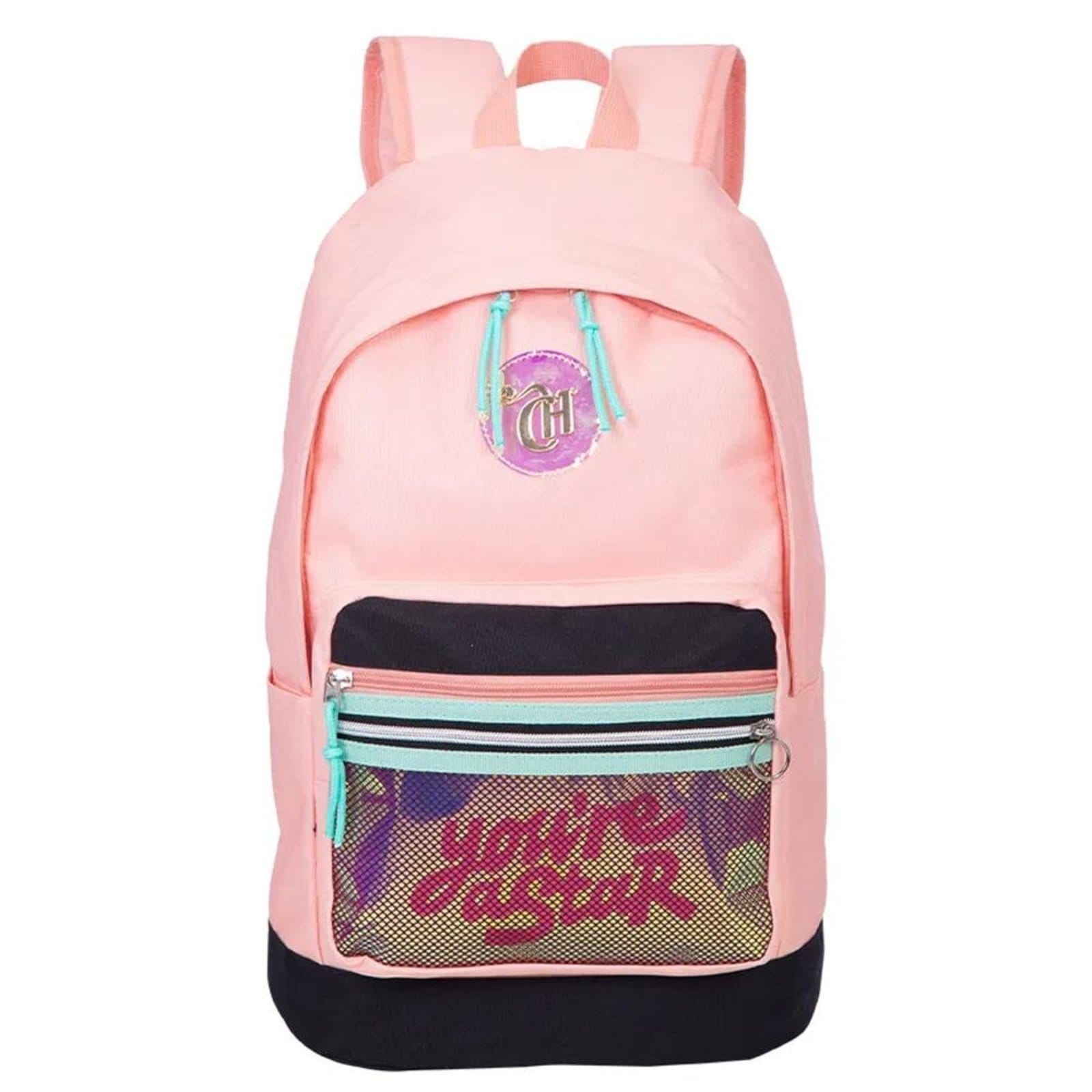 Vista principal Infantil - Mochila Sestini Capricho Candy Tangerina Rosa Feminino Sestini incolor rosa