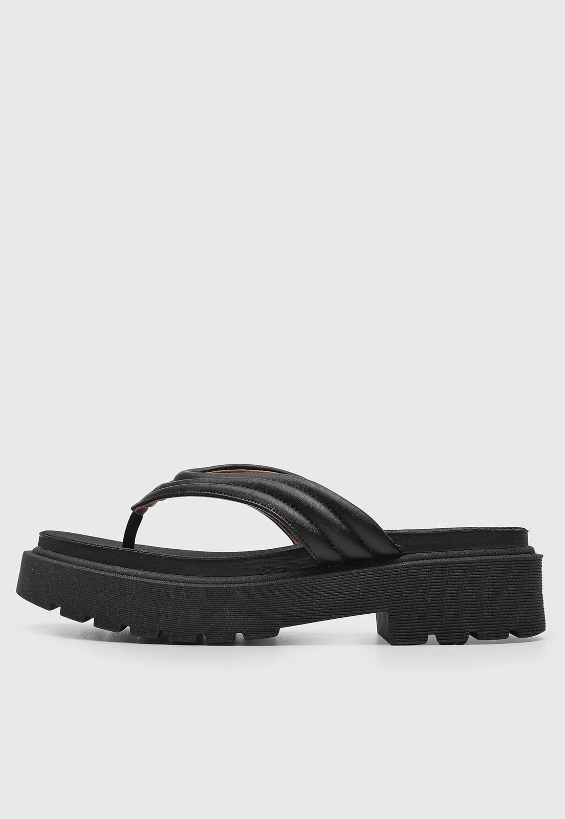 Sandália Feminina Vizzano Salto Bloco Preta