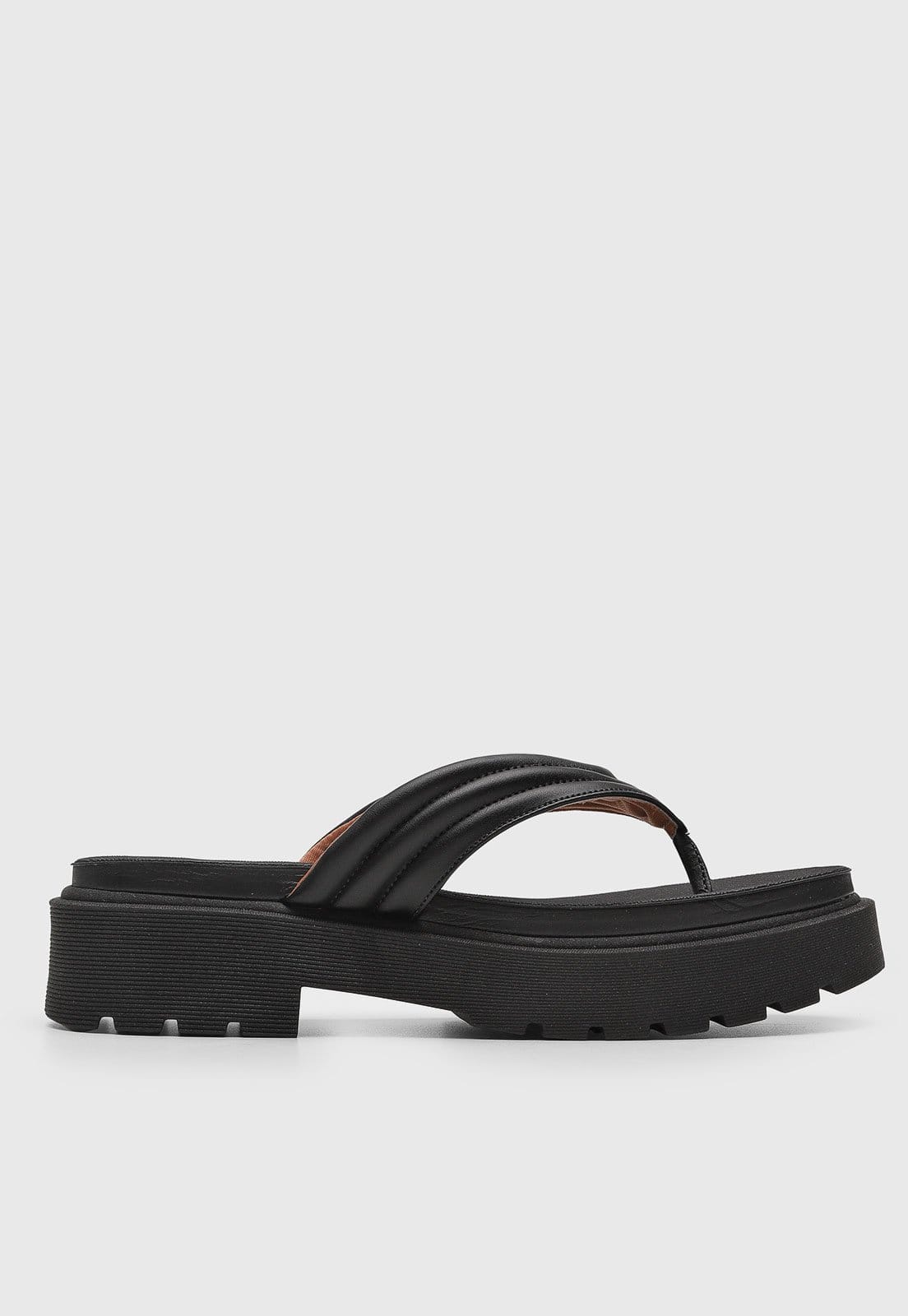 Vista 2 Sandália Feminina Vizzano Salto Bloco Preta VIZZANO preto