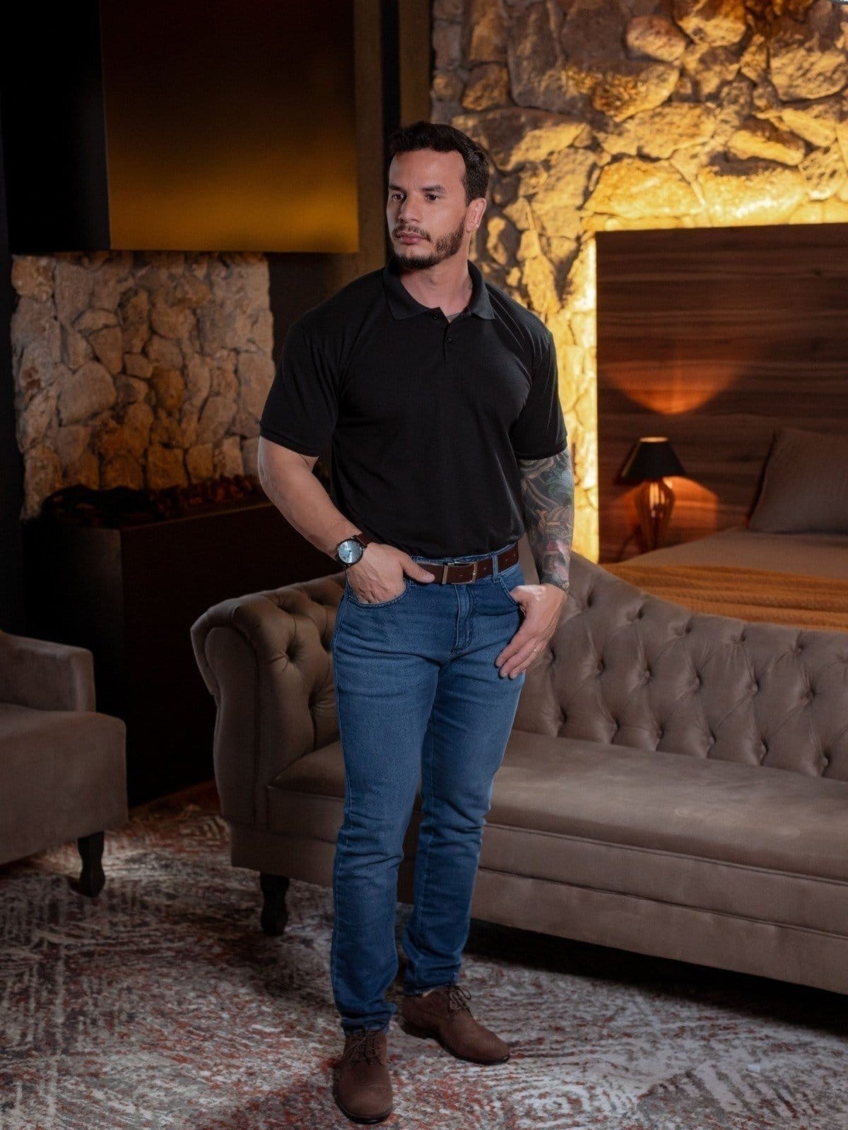 Sapato Social Oxford Reggio Confortável Masculino Social Brogue - 2