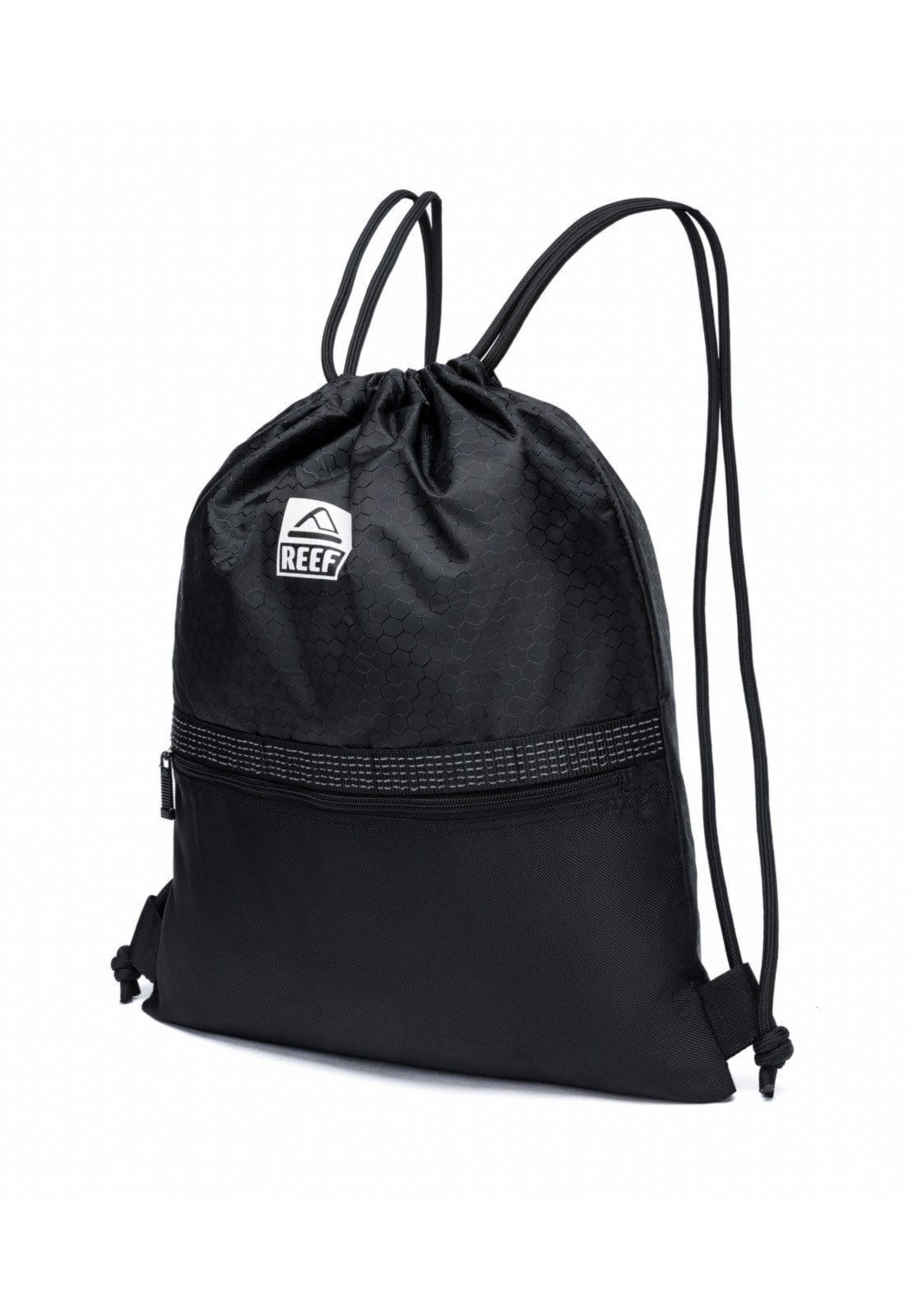 Vista 2 Bolsa Sacola Reef Masculina Reforçada Academia Futebol Reef preto