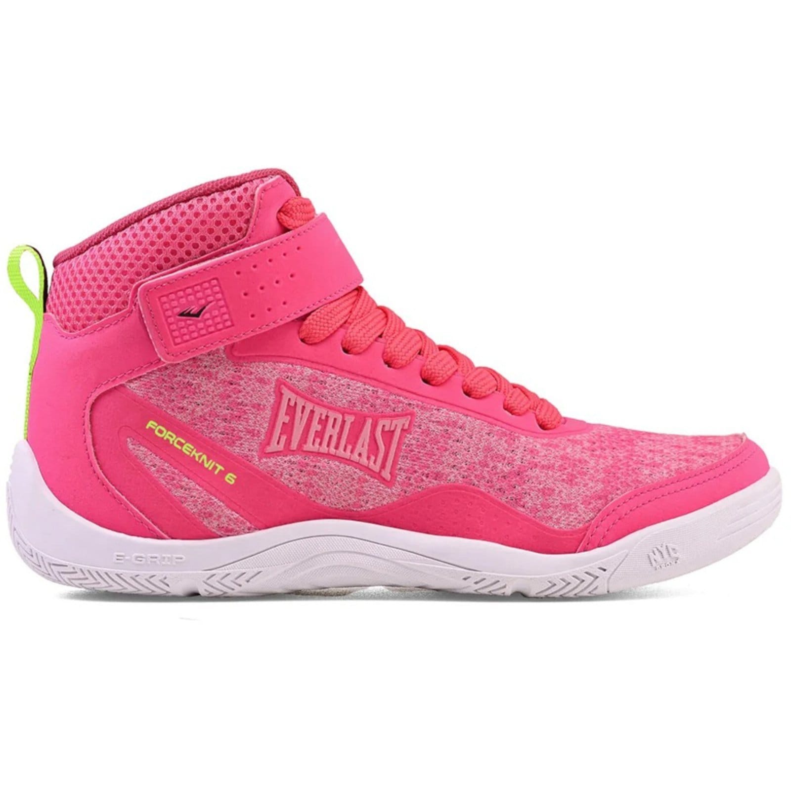 Vista principal Tênis Everlast Forceknit 6 e Preto Feminino Everlast rosa
