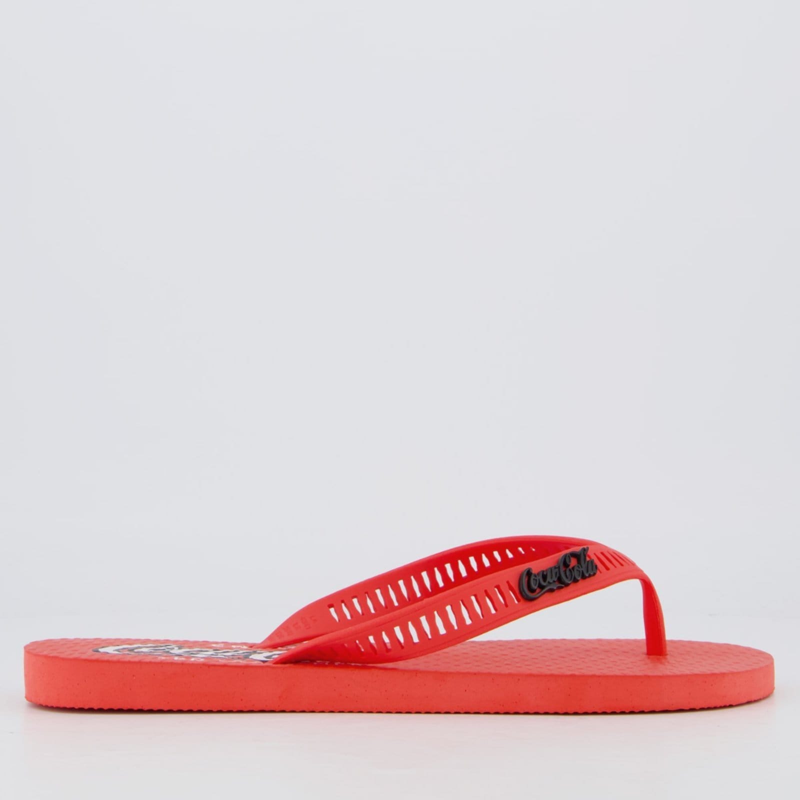Vista 2 Chinelo Coca Cola Norton Coca-Cola vermelho