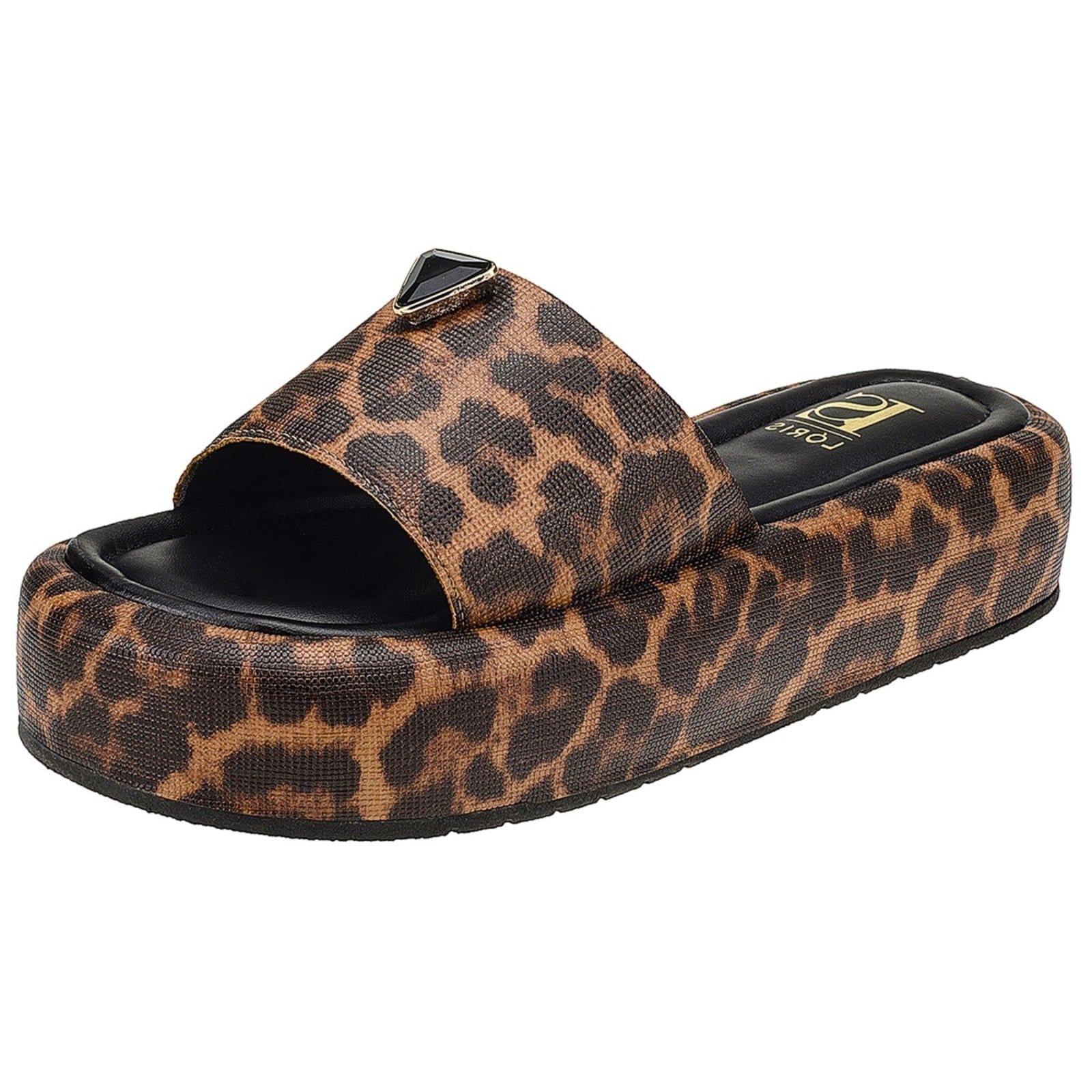 Tamanco Lóris Shoes Feminino Flatform Plataforma Fashion Confort