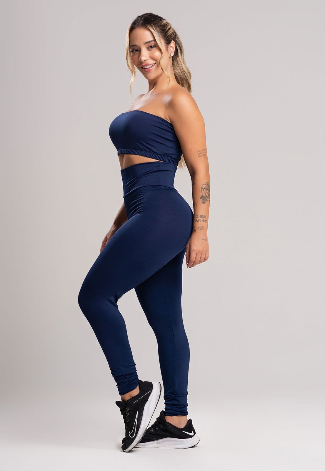 Calça Legging MVB Modas Cintura Alta Fitness