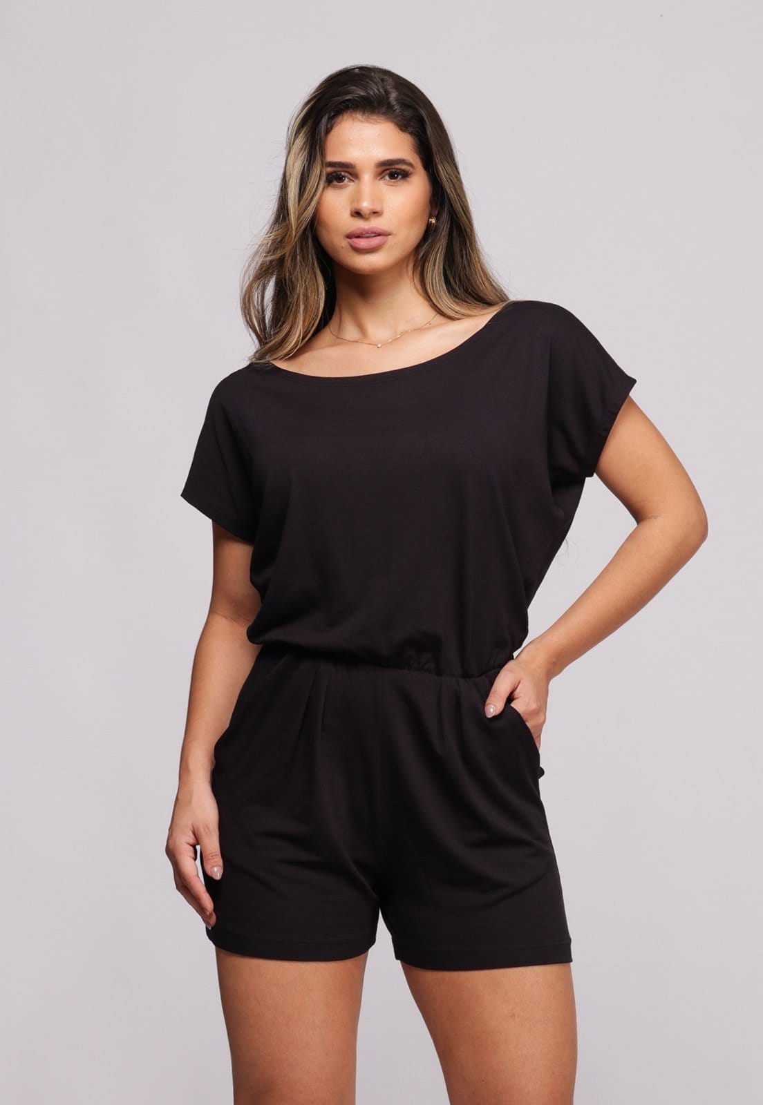 Macaquinho Decote Canoa B’Bonnie Mila