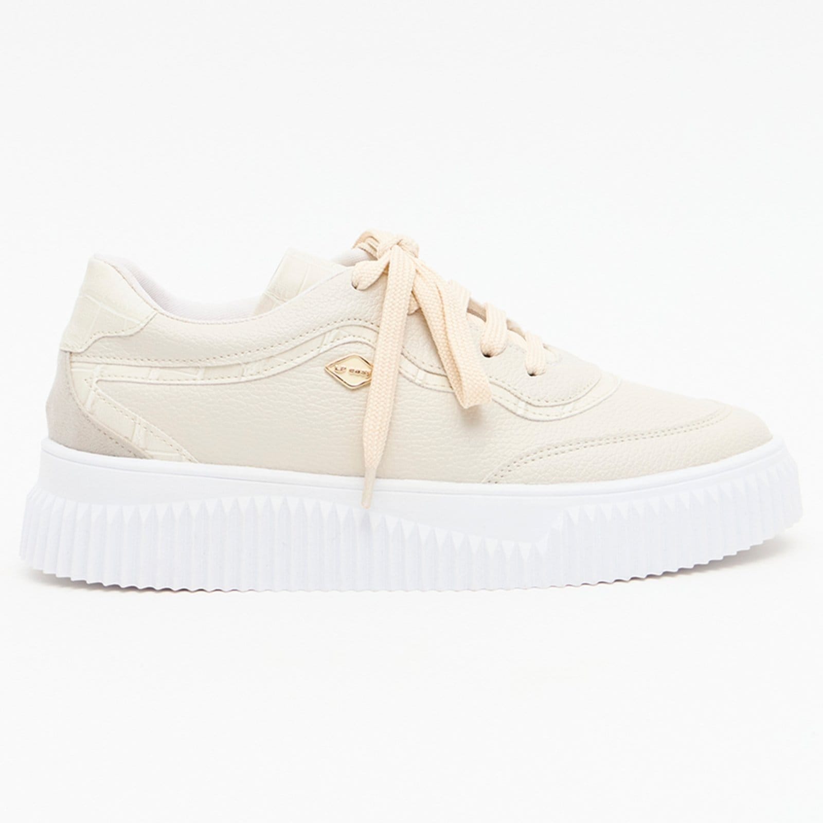 Vista principal Tênis Easy Lança Perfume Casual Cuts Ou26 Off White Feminino Easy Lança perfume amarelo white