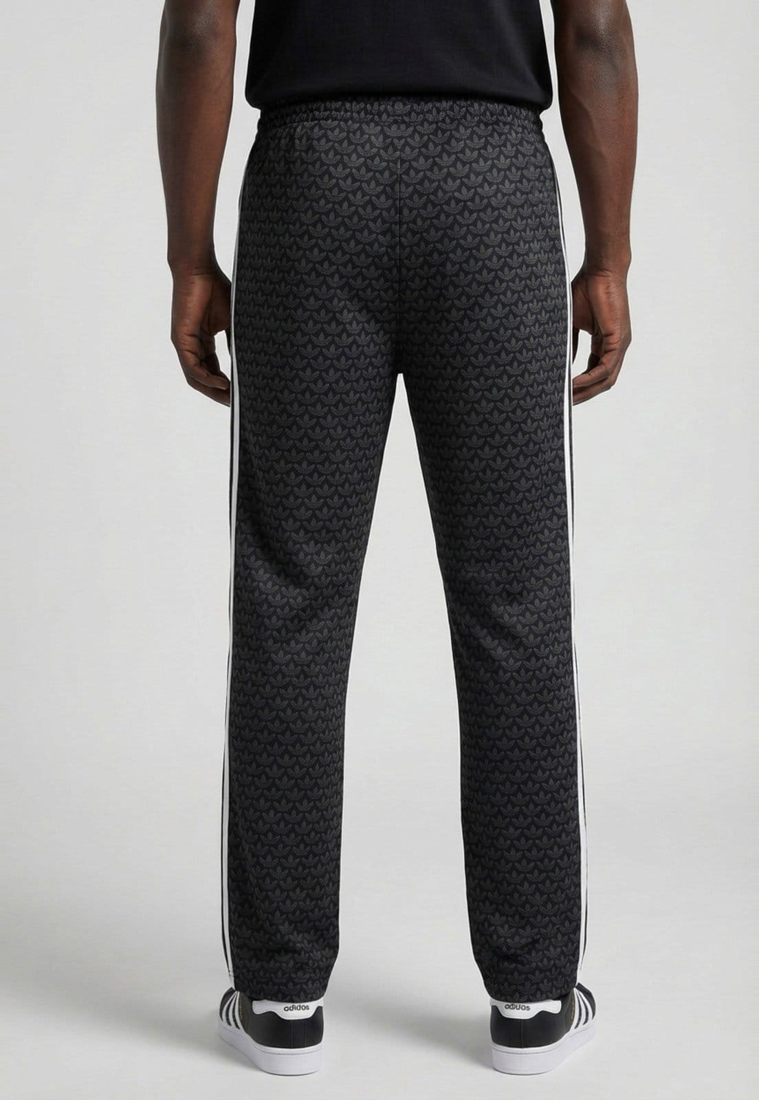 Vista 2 Calça Masculina adidas Originals Firebird TP Preta adidas Originals preto