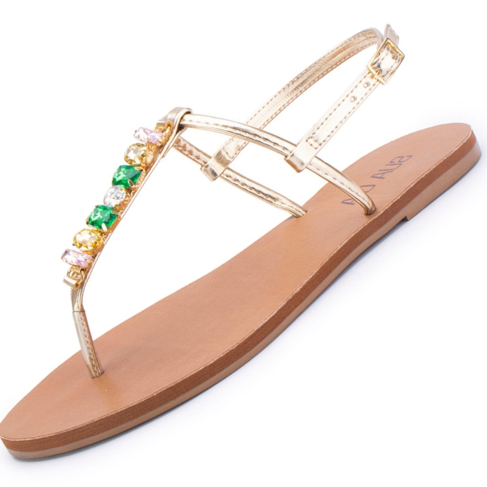 Vista 2 Sandalia Sua Cia 8395.16372 Feminina BR SPORTS dourado