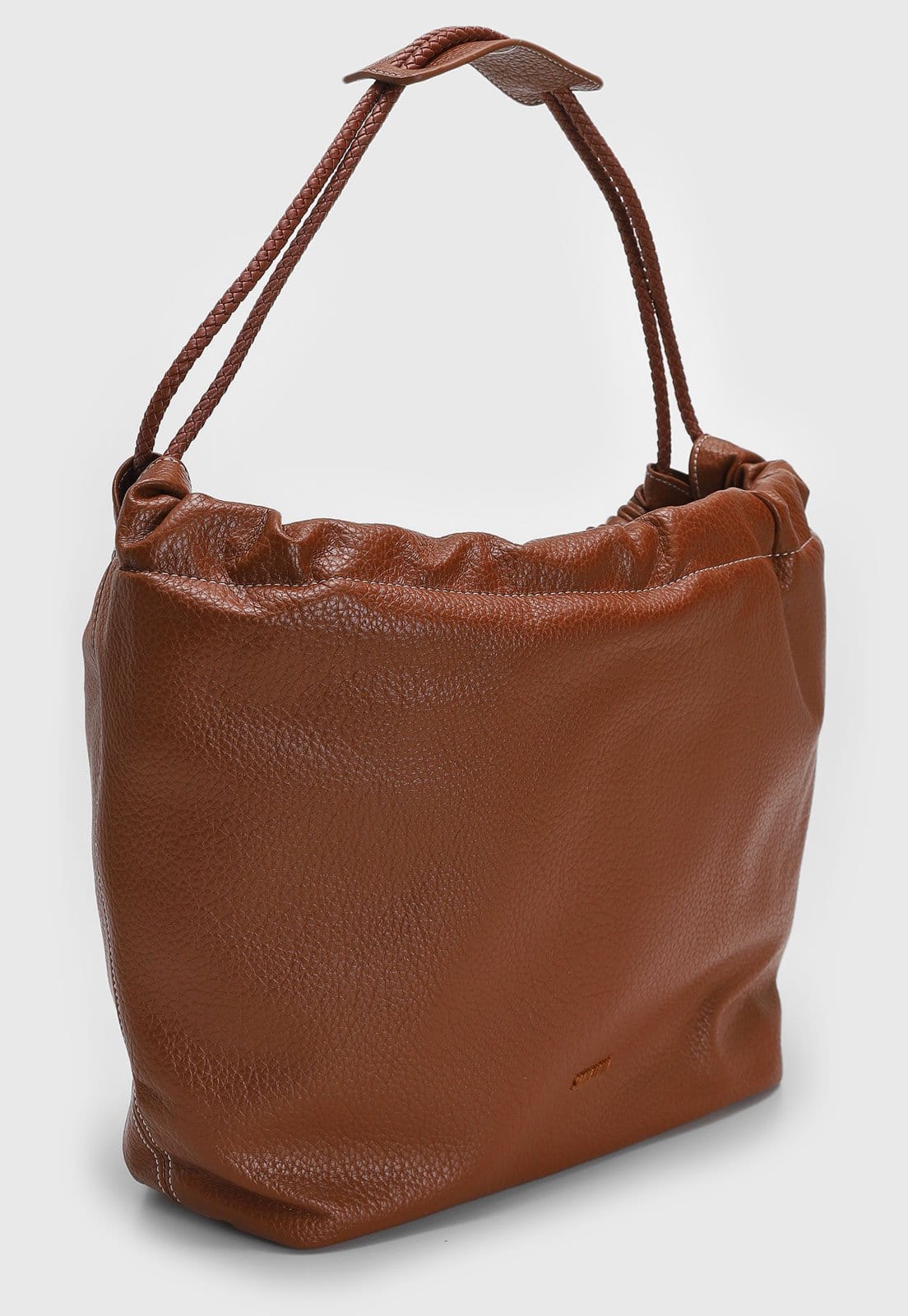 Vista 2 Bolsa Feminina Santa Lolla Grande Texturizada Santa Lolla marrom